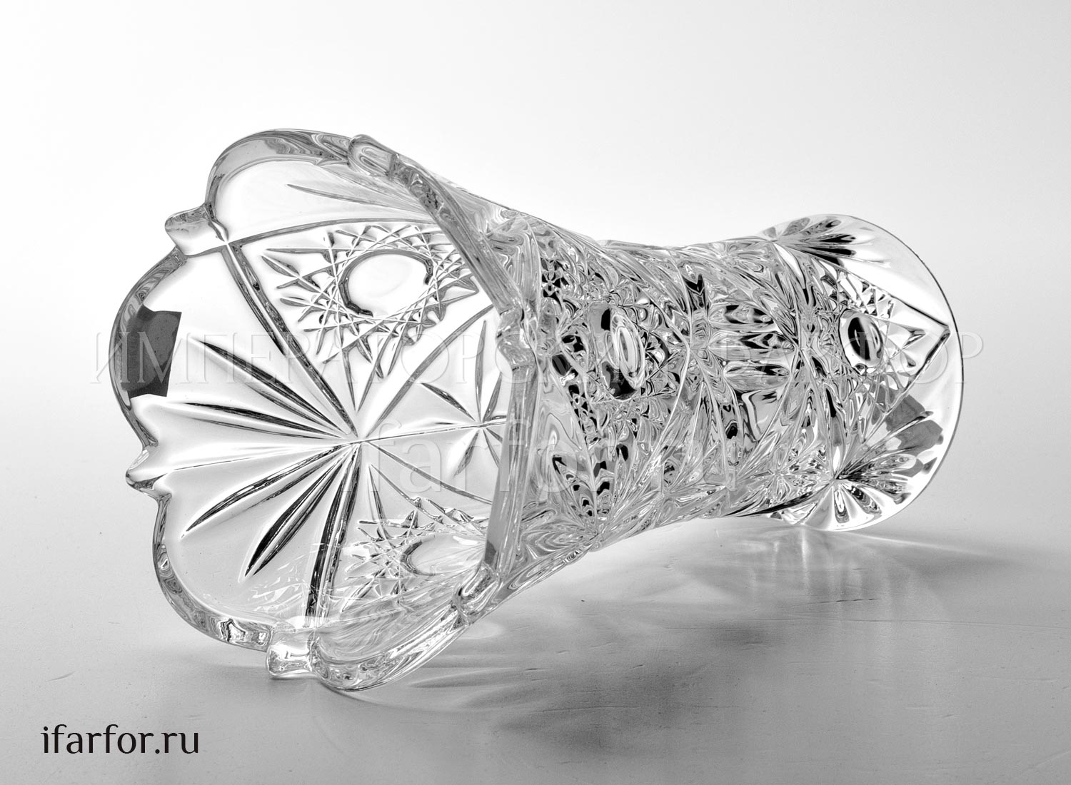 Ваза для цветов «Miranda» Форма: Crystalite Bohemia. Хрустальное стекло. 200 мм.