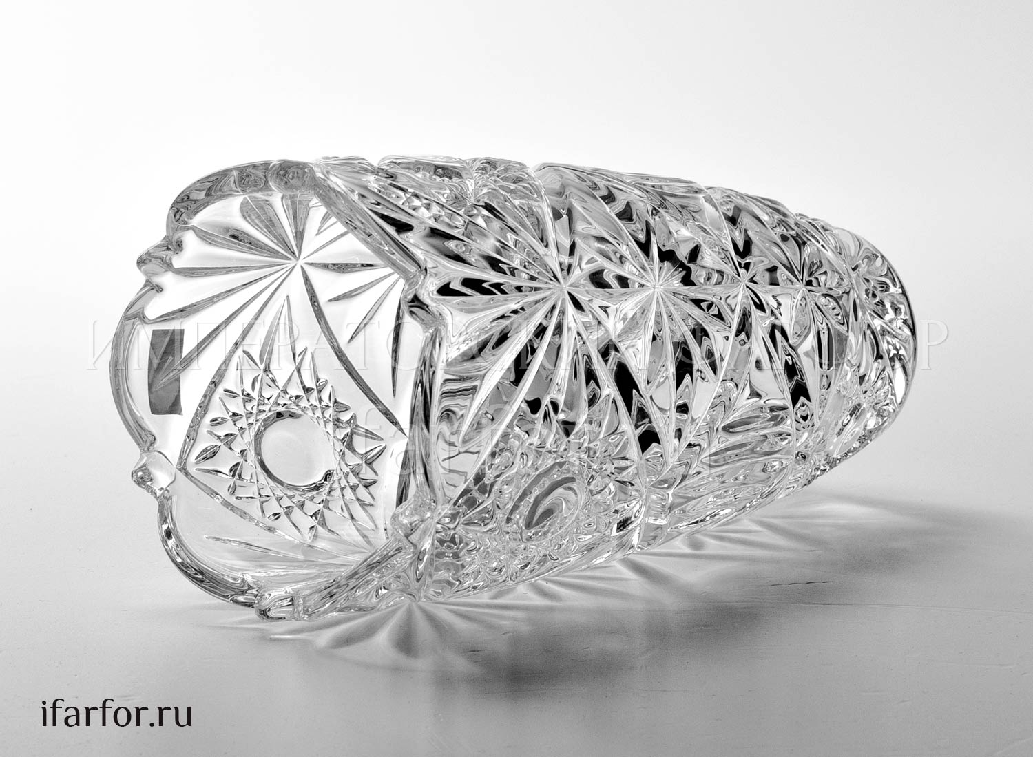 Ваза для цветов «Miranda» Форма: Crystalite Bohemia. Хрустальное стекло. 200 мм.