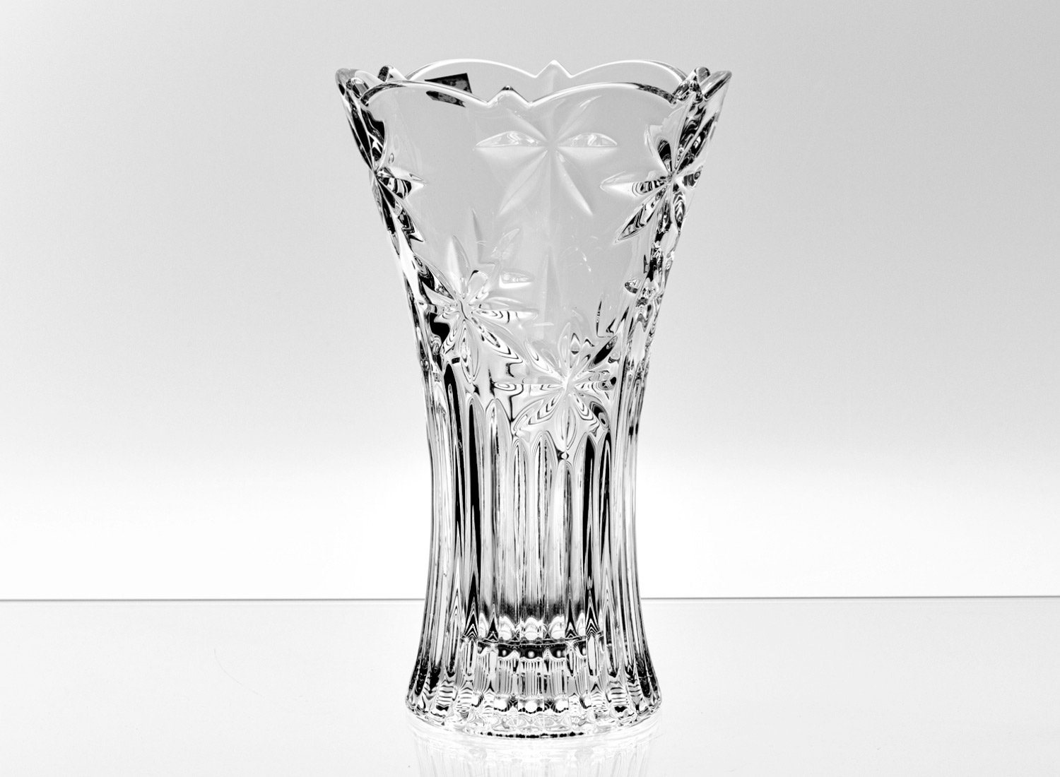 Ваза для цветов «Perseus-nova» Форма: Crystalite Bohemia. Хрустальное стекло. 250 мм.