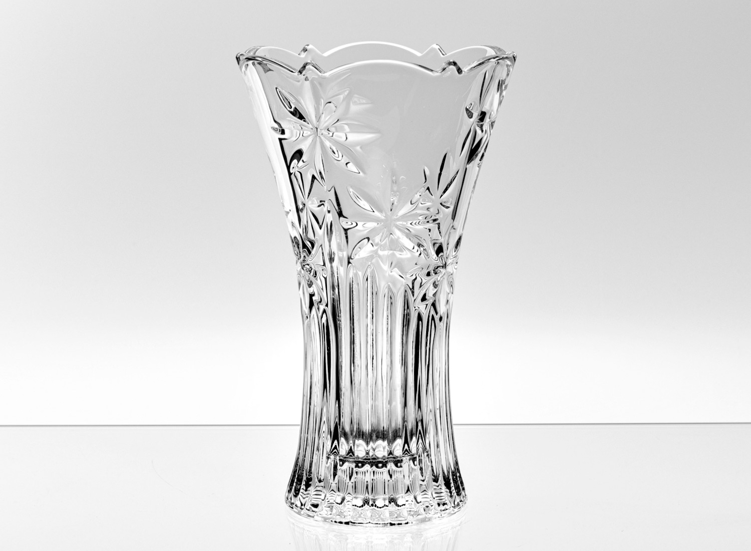 Ваза для цветов «Perseus-nova» Форма: Crystalite Bohemia. Хрустальное стекло. 250 мм.
