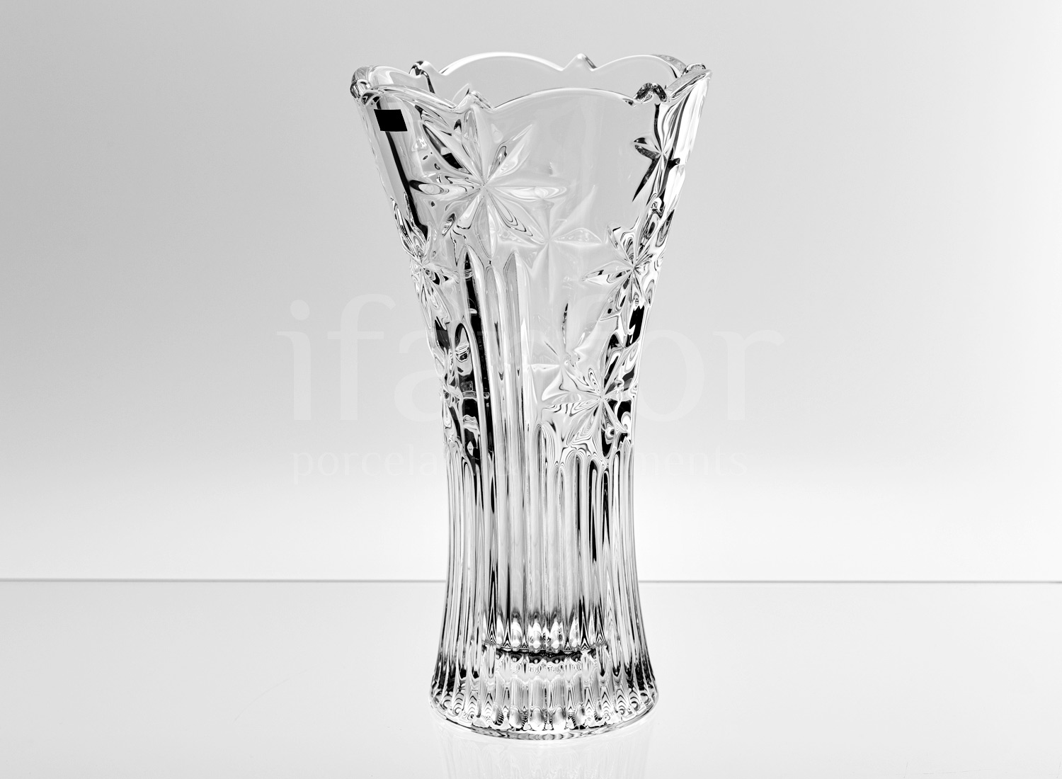 Ваза для цветов «Perseus-nova» Форма: Crystalite Bohemia. Хрустальное стекло. 300 мм.