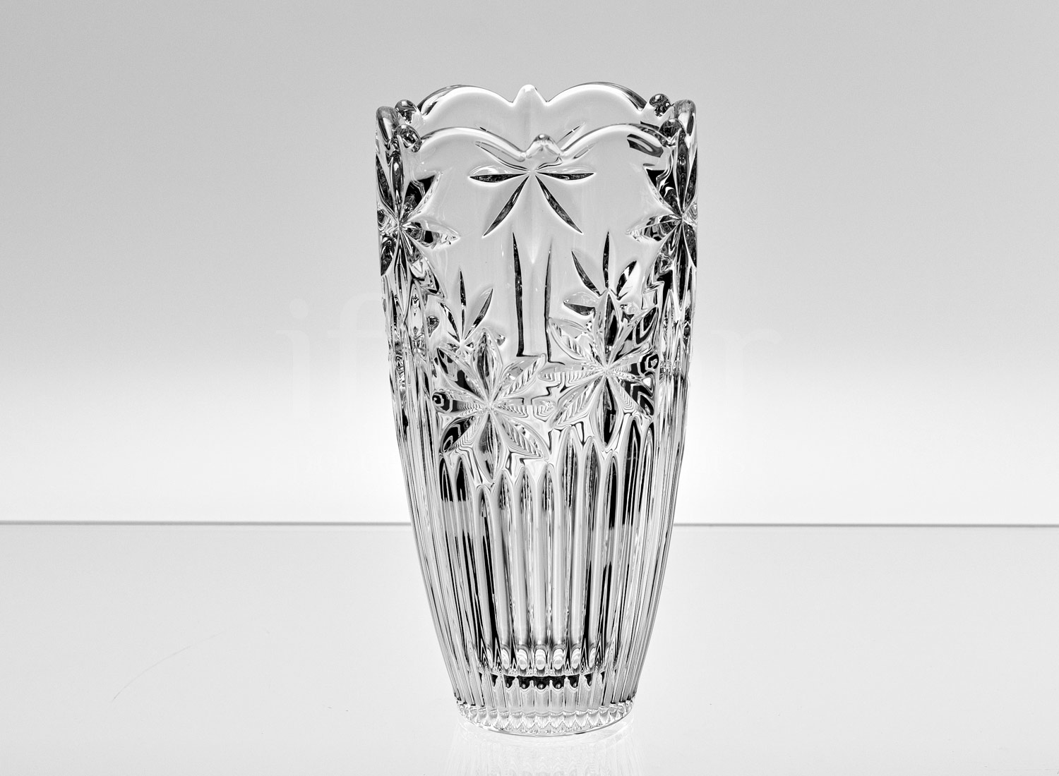 Ваза для цветов «Perseus-nova» Форма: Crystalite Bohemia. Хрустальное стекло. 200 мм.