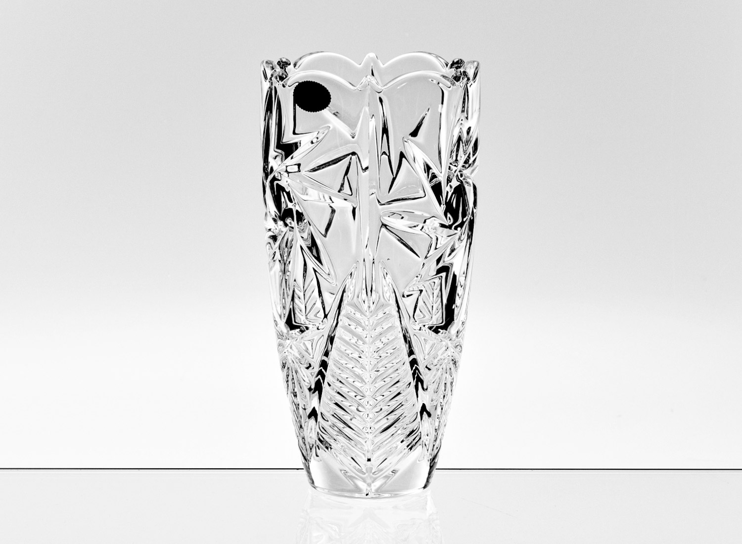 Ваза для цветов «Pinwheel» Форма: Crystalite Bohemia. Хрустальное стекло. 200 мм.