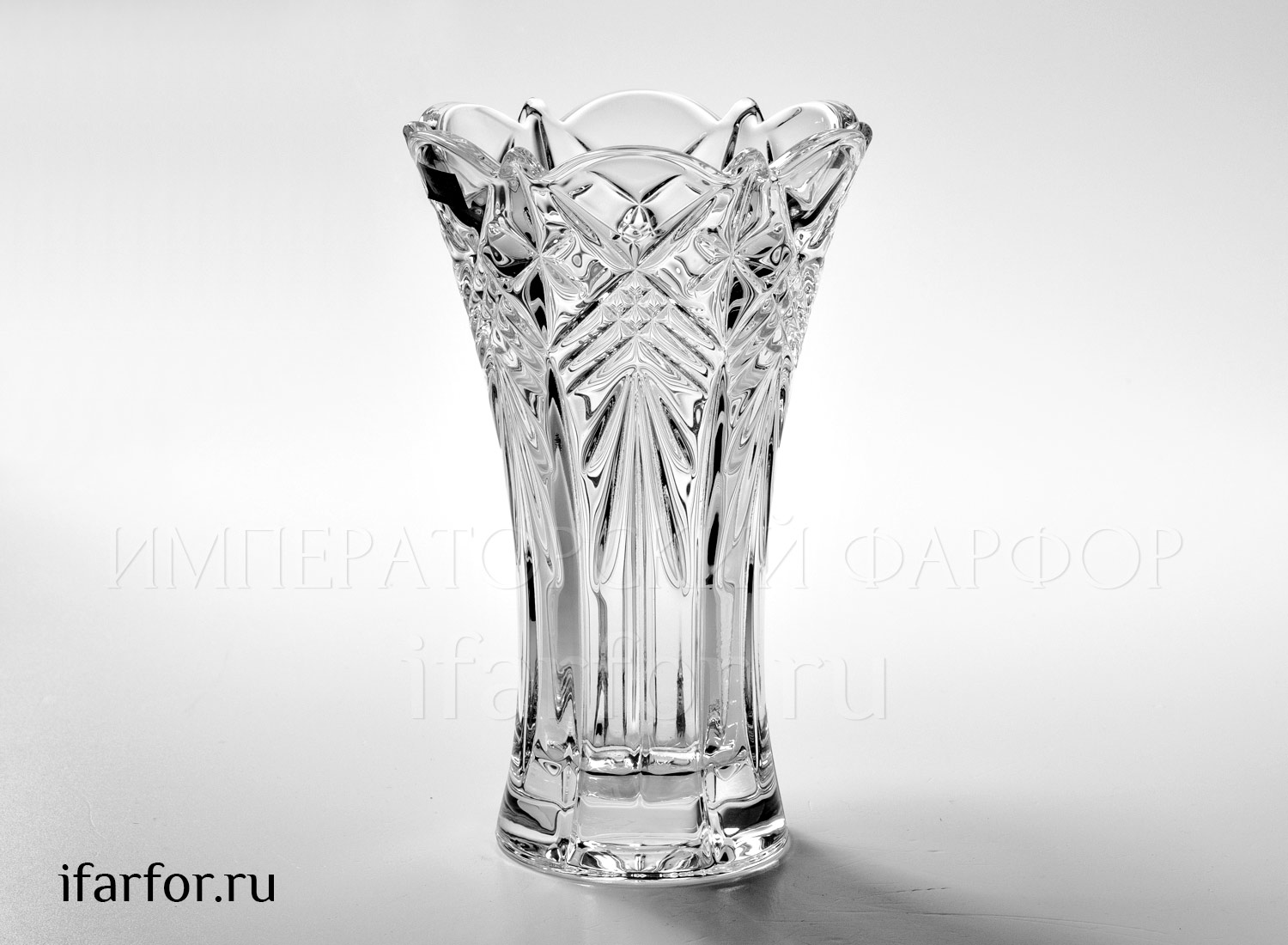 Ваза для цветов «Taurus» Форма: Crystalite Bohemia. Хрустальное стекло. 200 мм.