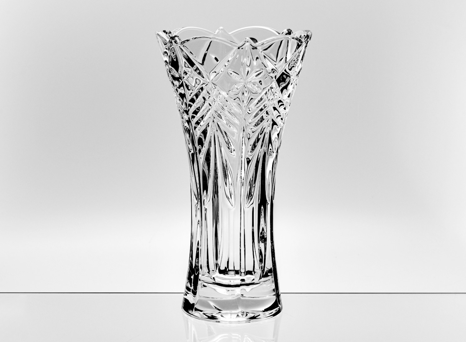 Ваза для цветов «Taurus» Форма: Crystalite Bohemia. Хрустальное стекло. 300 мм.