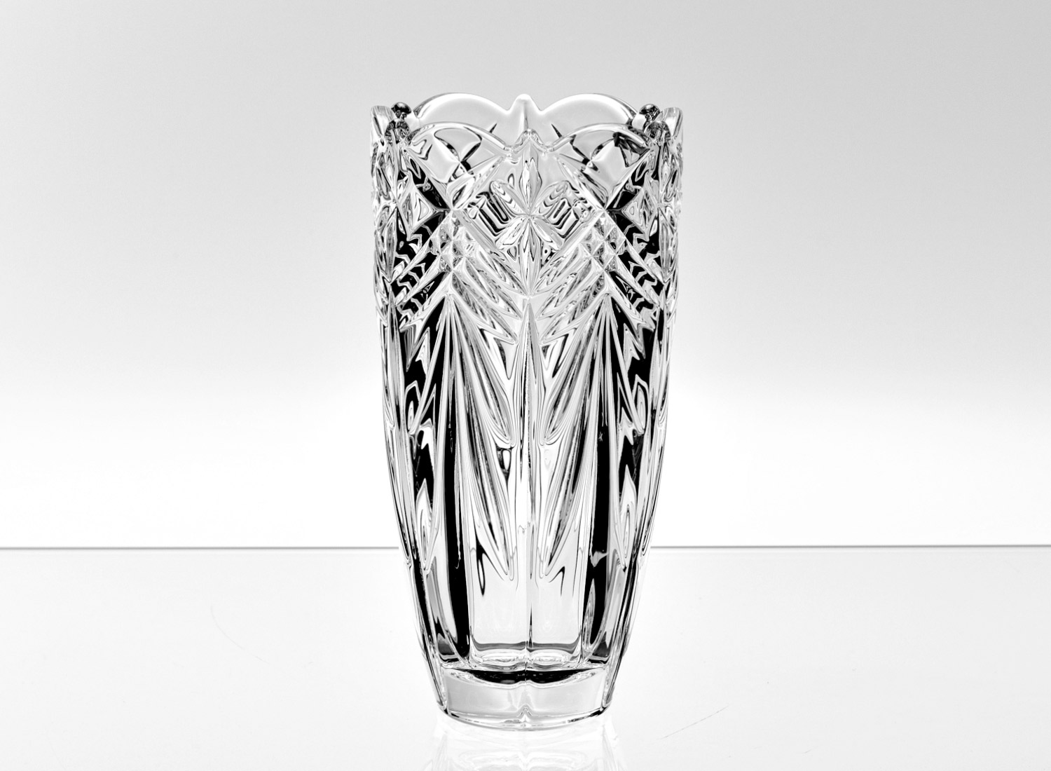 Ваза для цветов «Taurus» Форма: Crystalite Bohemia. Хрустальное стекло. 200 мм.