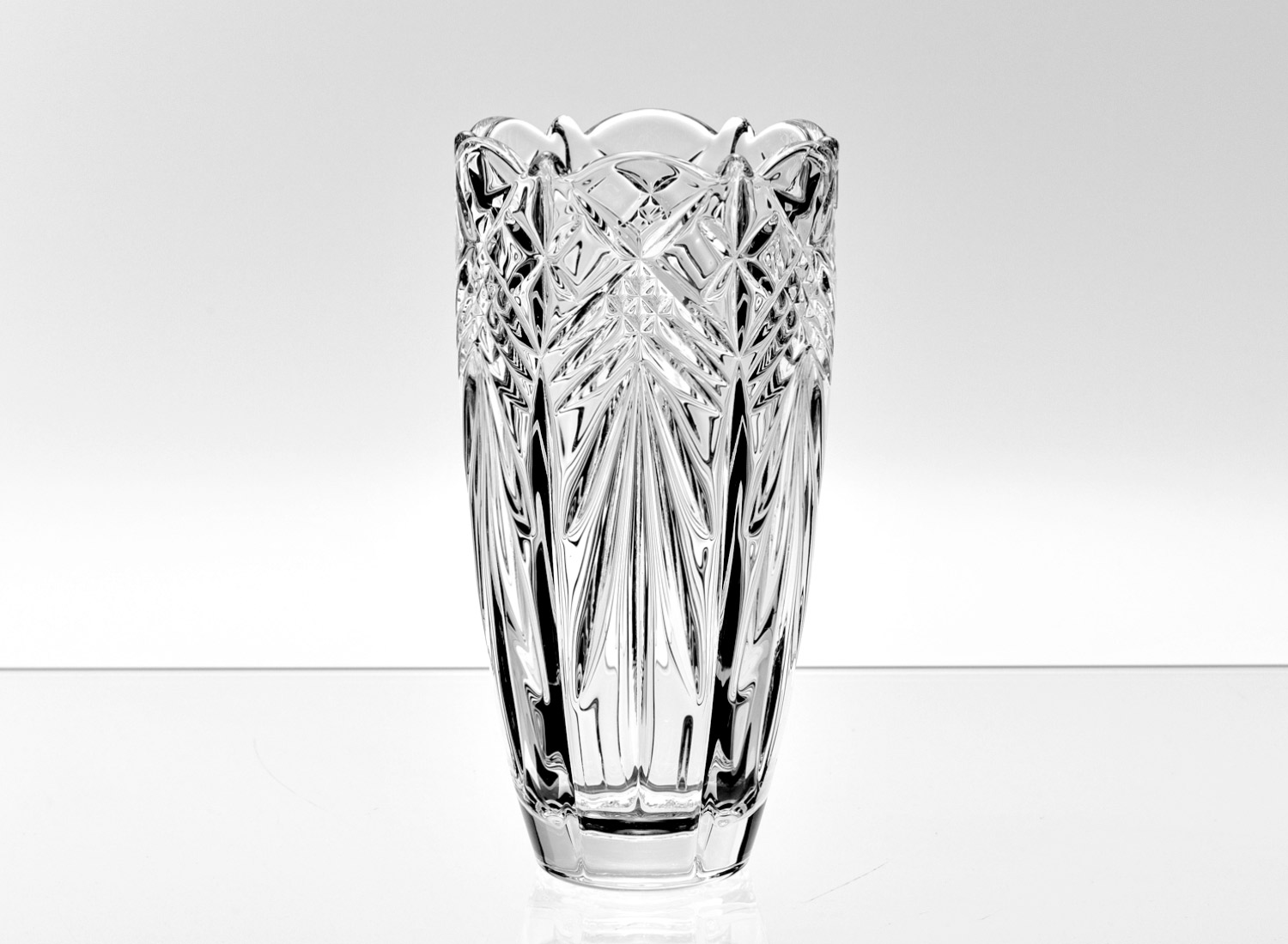 Ваза для цветов «Taurus» Форма: Crystalite Bohemia. Хрустальное стекло. 200 мм.