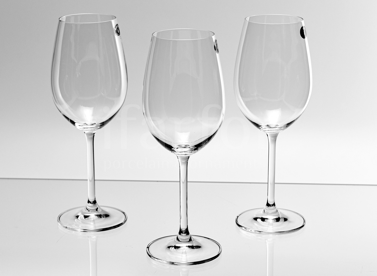 Набор бокалов для вина «Colibri Gastro» 6/6 Форма: Crystalite Bohemia. Хрустальное стекло. 350 мл.