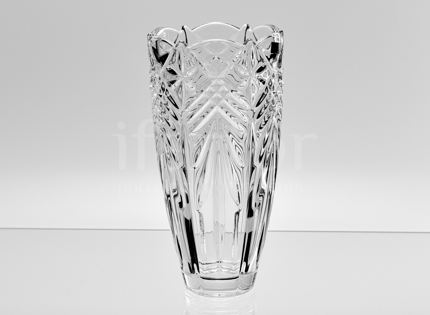 Ваза для цветов «Taurus» Форма: Crystalite Bohemia. Хрустальное стекло. 250 мм.