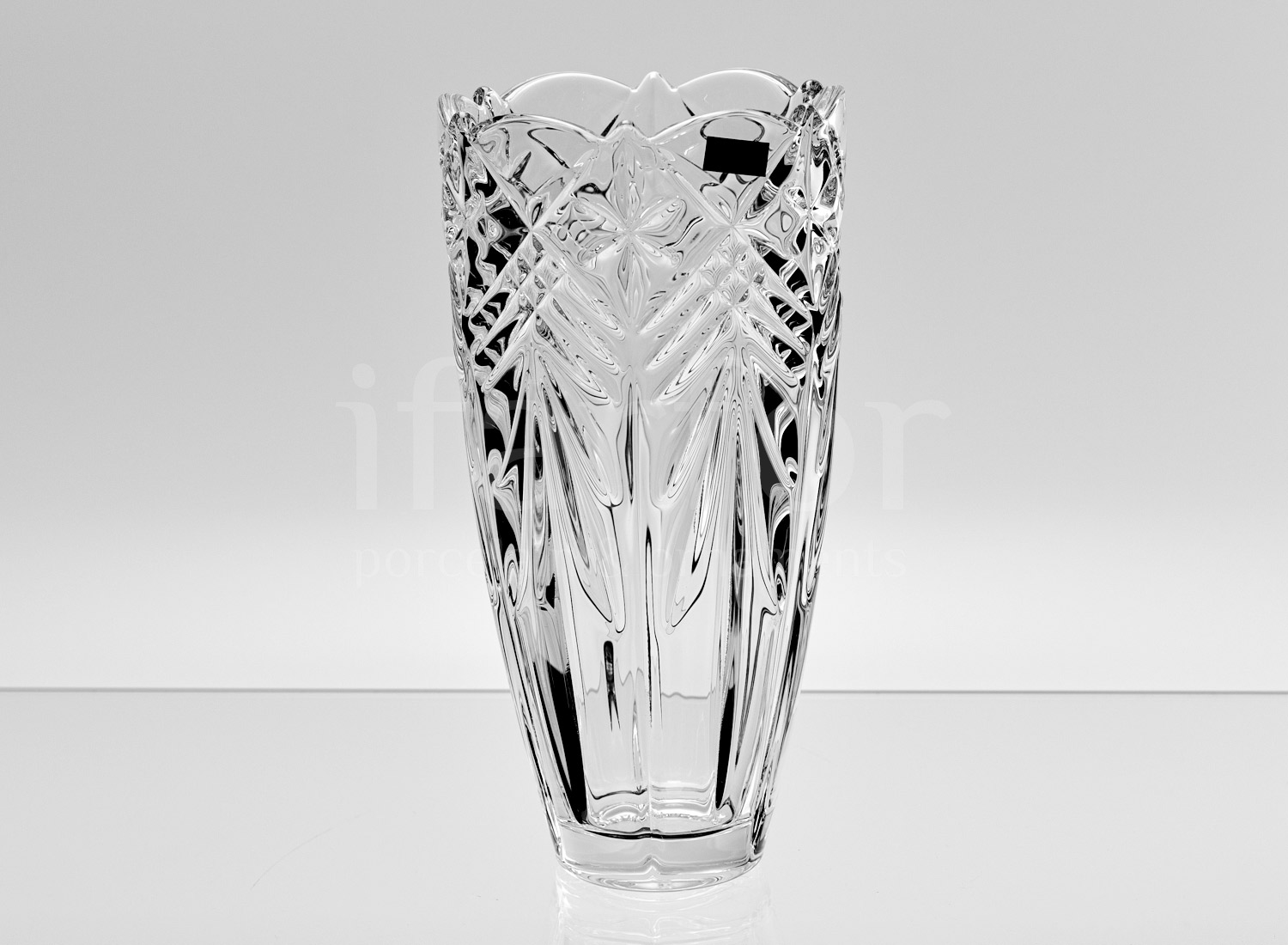 Ваза для цветов «Taurus» Форма: Crystalite Bohemia. Хрустальное стекло. 250 мм.