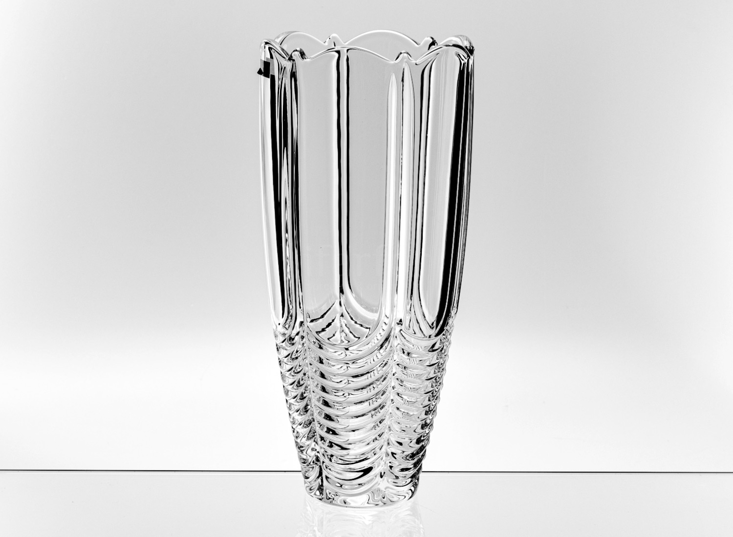 Ваза для цветов «Perseus-nova» Форма: Crystalite Bohemia. Хрустальное стекло. 300 мм.
