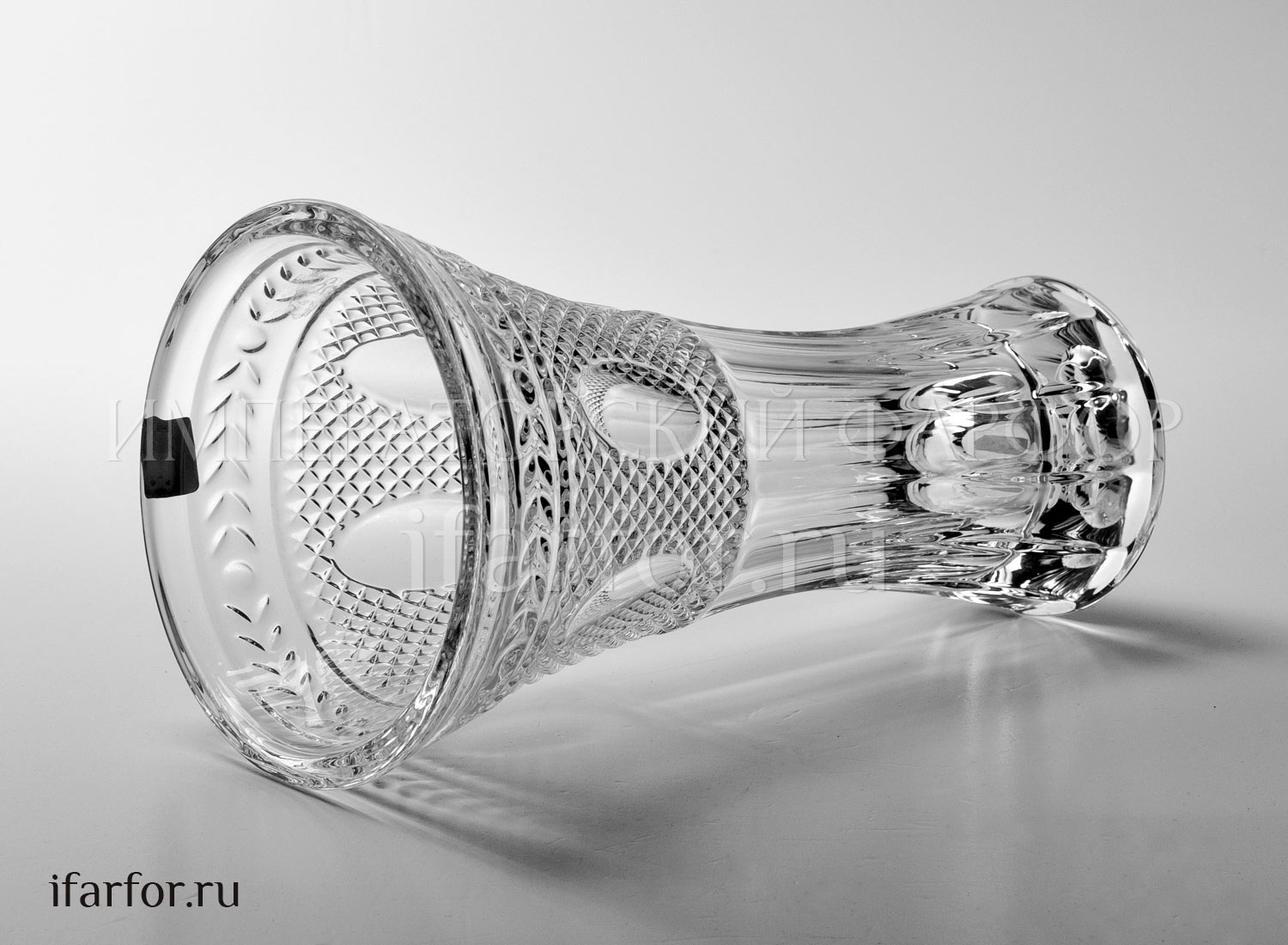 Ваза для цветов «Cambridge» Форма: Crystalite Bohemia. Хрустальное стекло. 250 мм.