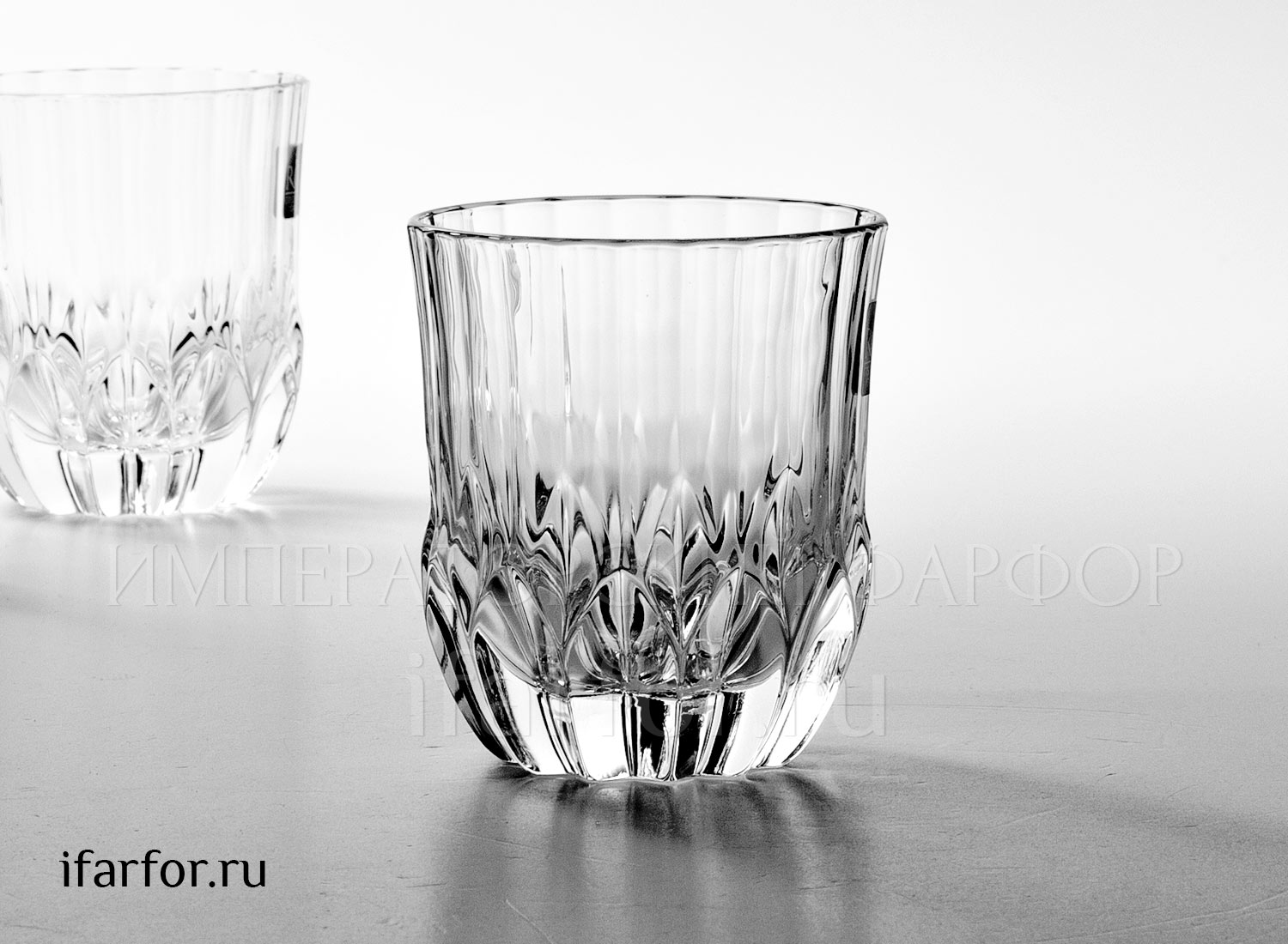 Набор стаканов для виски «Adagio Dof Style» 6/6 Форма: Adagio Dof Style. ЭКО-хрусталь. 320 мл.