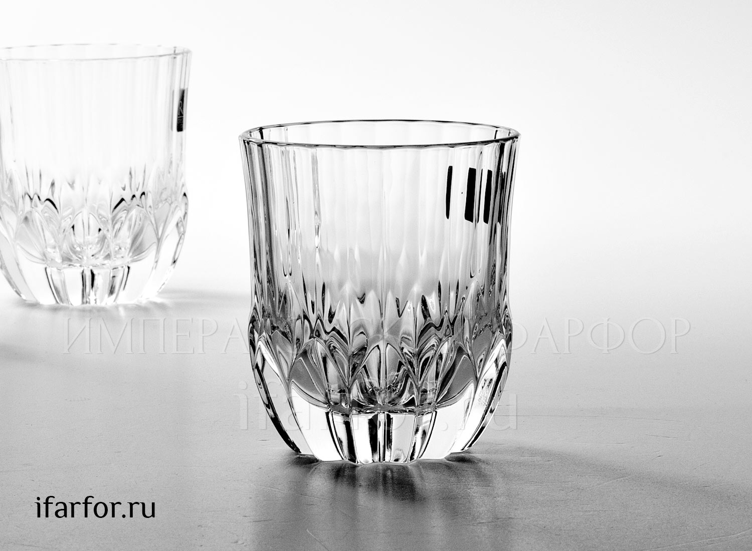 Набор стаканов для виски «Adagio Dof Style» 6/6 Форма: Adagio Dof Style. ЭКО-хрусталь. 320 мл.