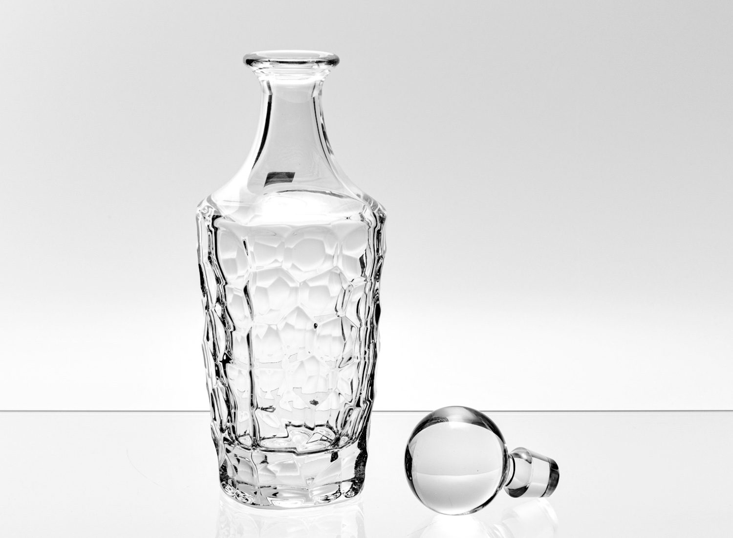 Графин для виски «MARBLE» Форма: Crystalite Bohemia. Хрустальное стекло. 750 мл.