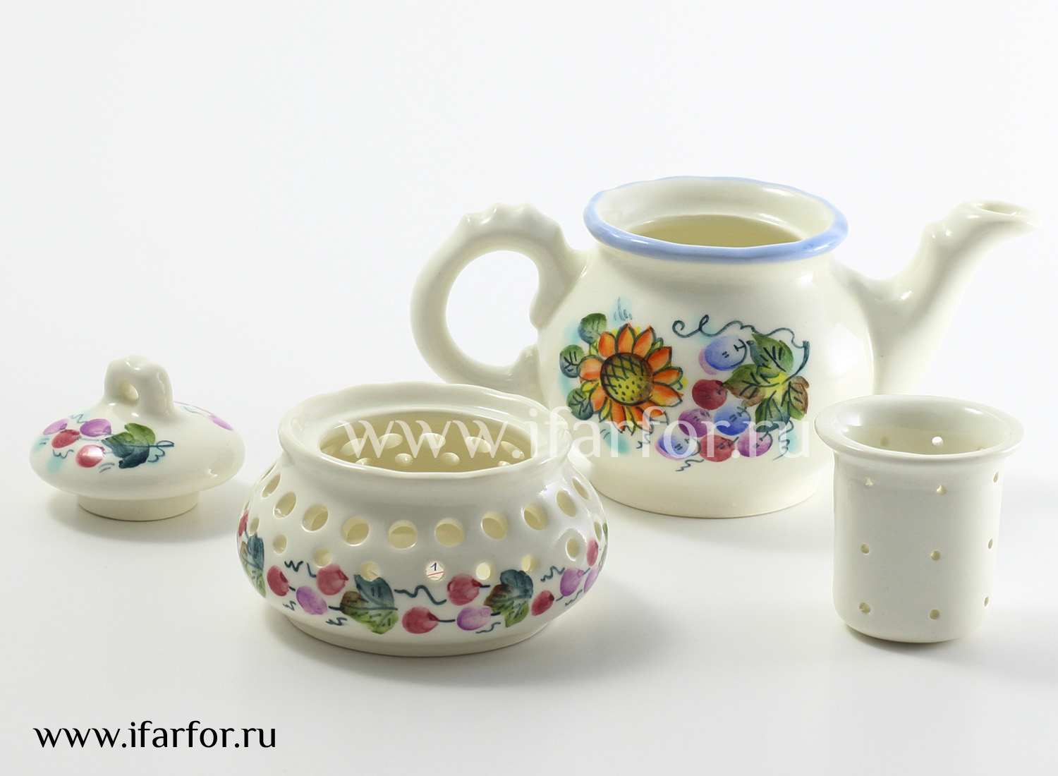 Чайник малый «Чайная церемония» Форма: Малый. Керамика. 200 мл.