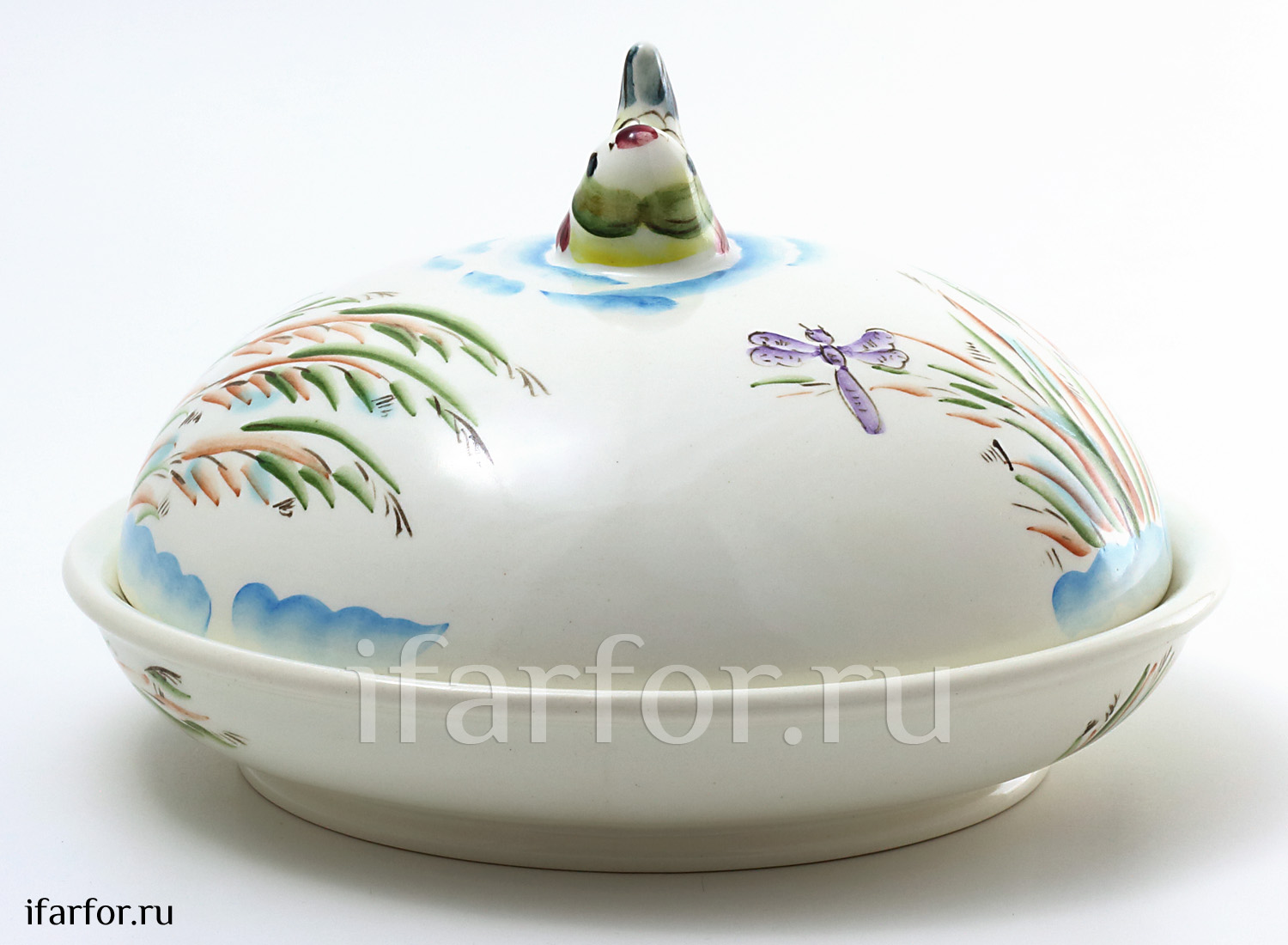 Рыбница «Край Донской» 1/2 Керамика. 235 x 130 мм.