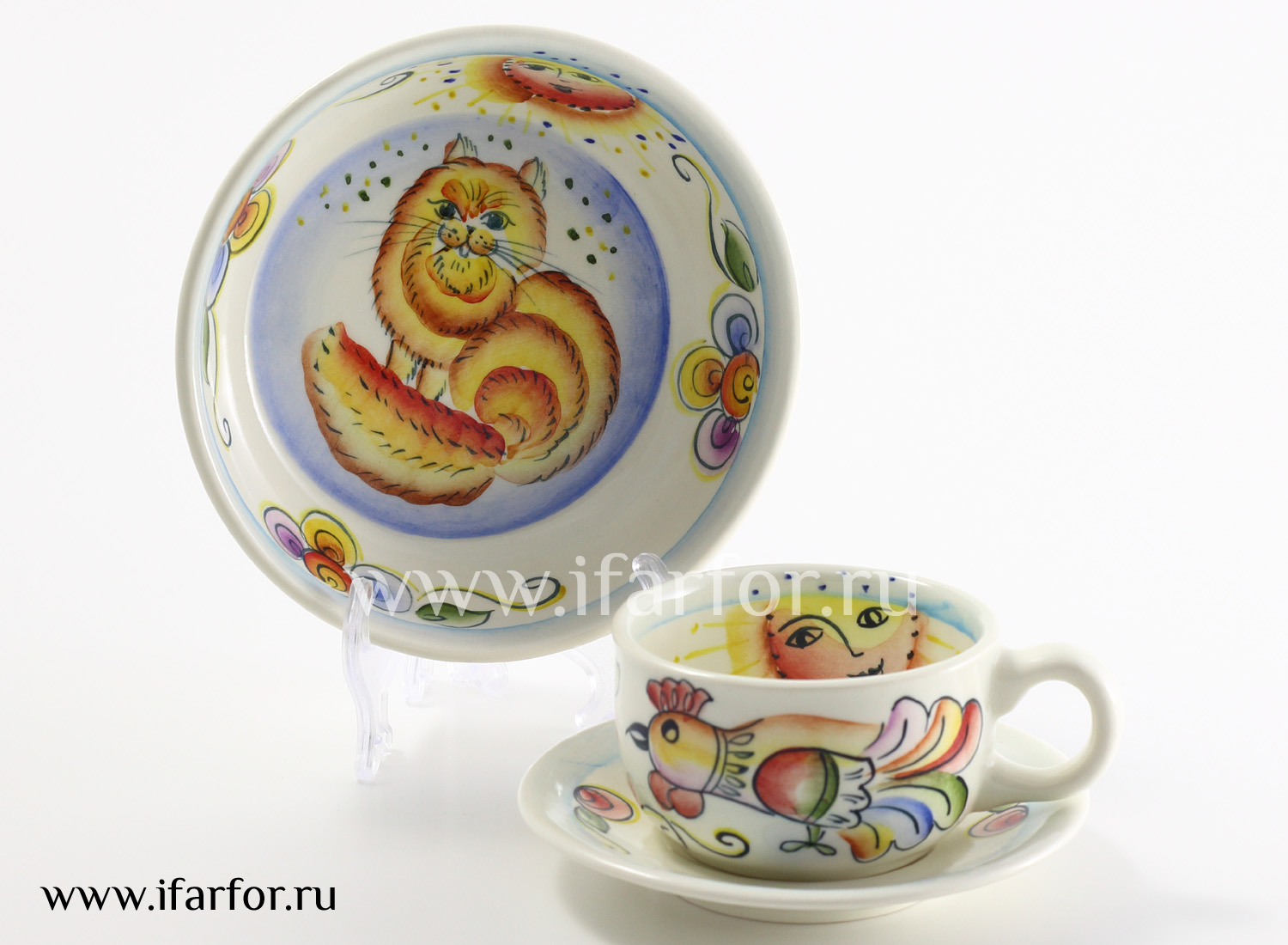 Набор детский «Малышка» 1/3 Керамика. 125 x 150 x 45 мм.