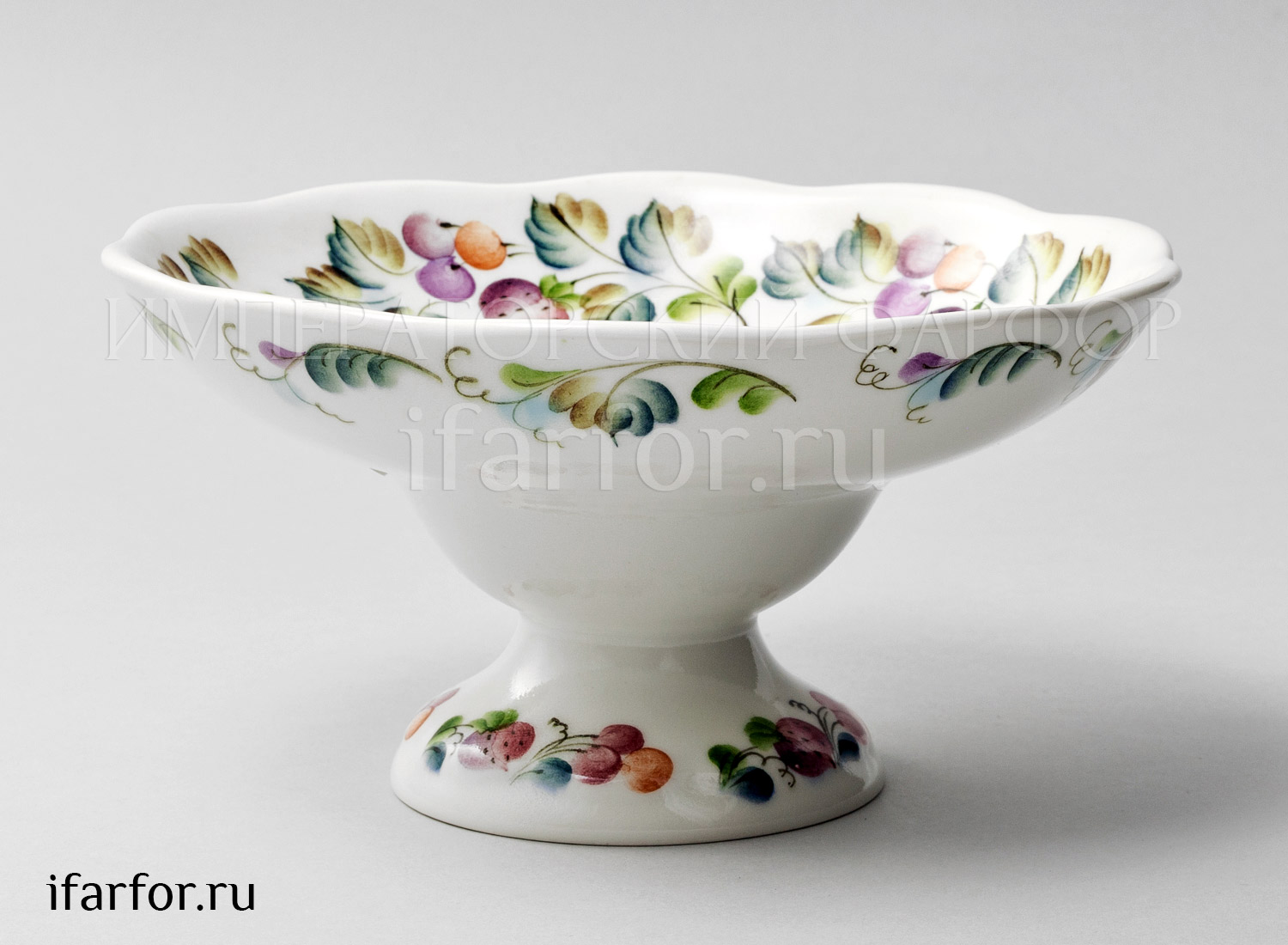 Семикаракорская керамика Конфетница Клубничка 2сорт