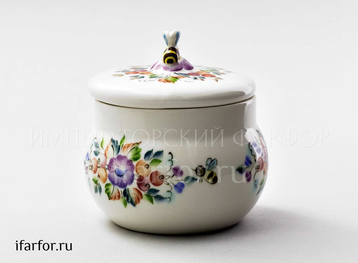 Медовница «Подарочная» Форма: Медовница. Керамика. 112 x 130 мм.