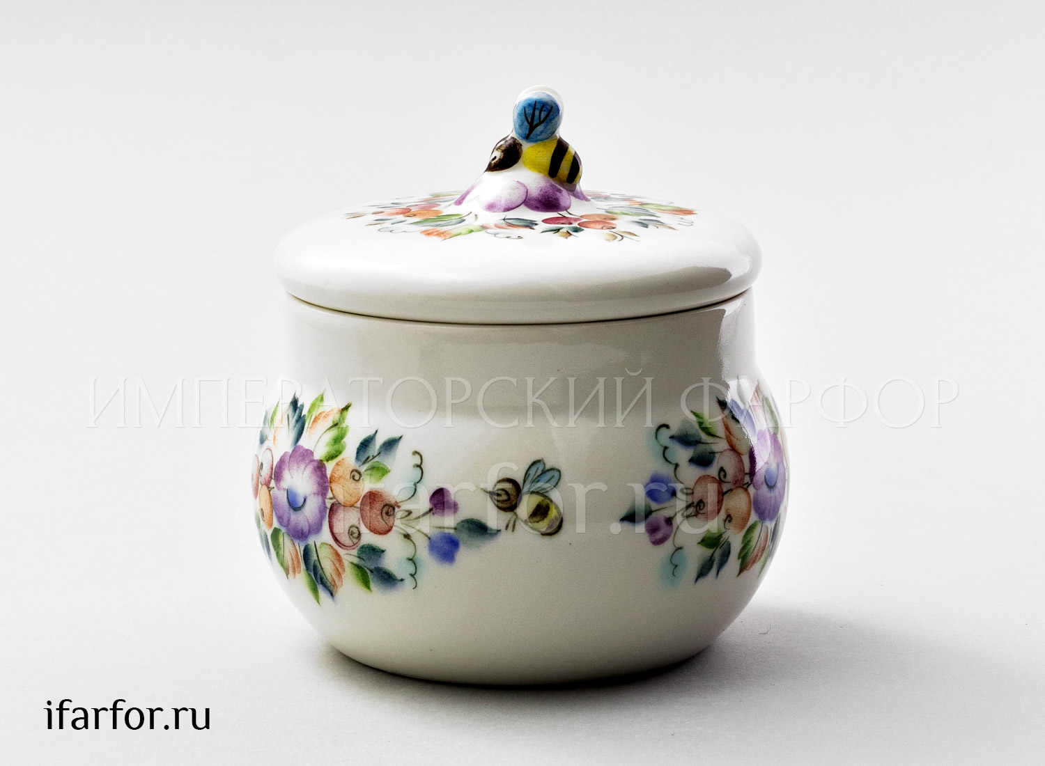 Медовница «Подарочная» Форма: Медовница. Керамика. 112 x 130 мм.