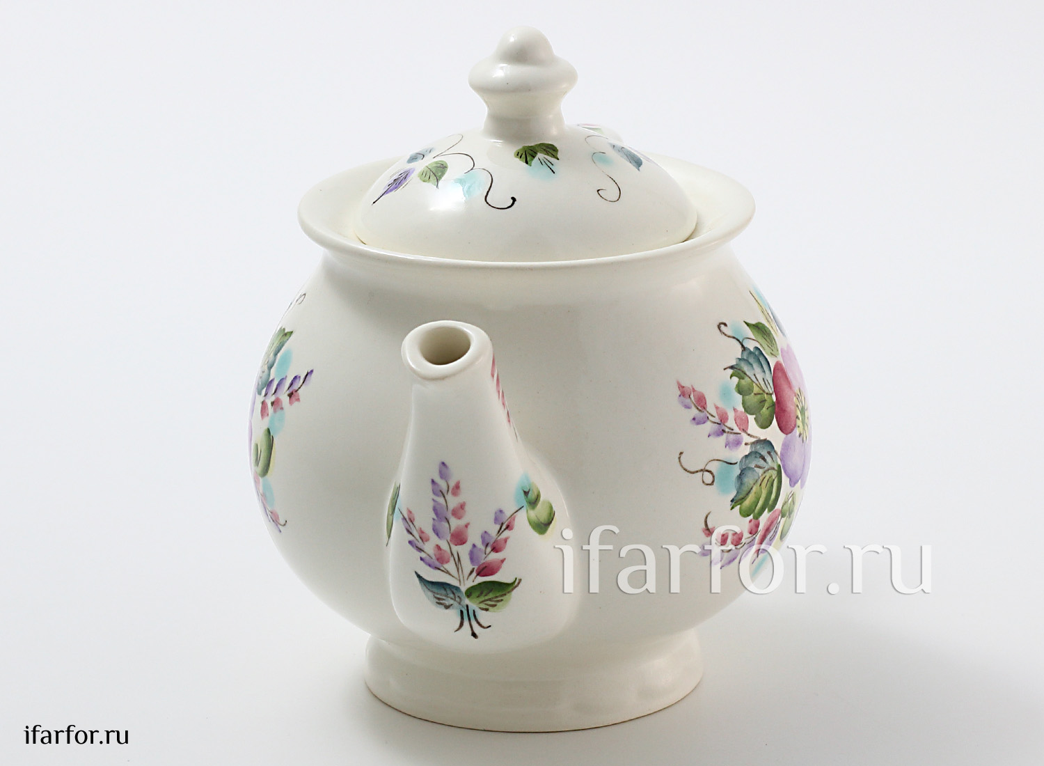 Чайник «Шиповник» Керамика. 800 мл.