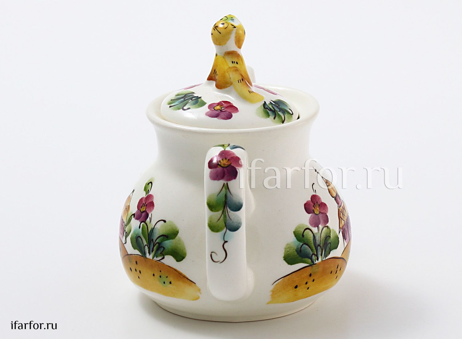 Чайник «Кузя» Керамика. 350 мл.