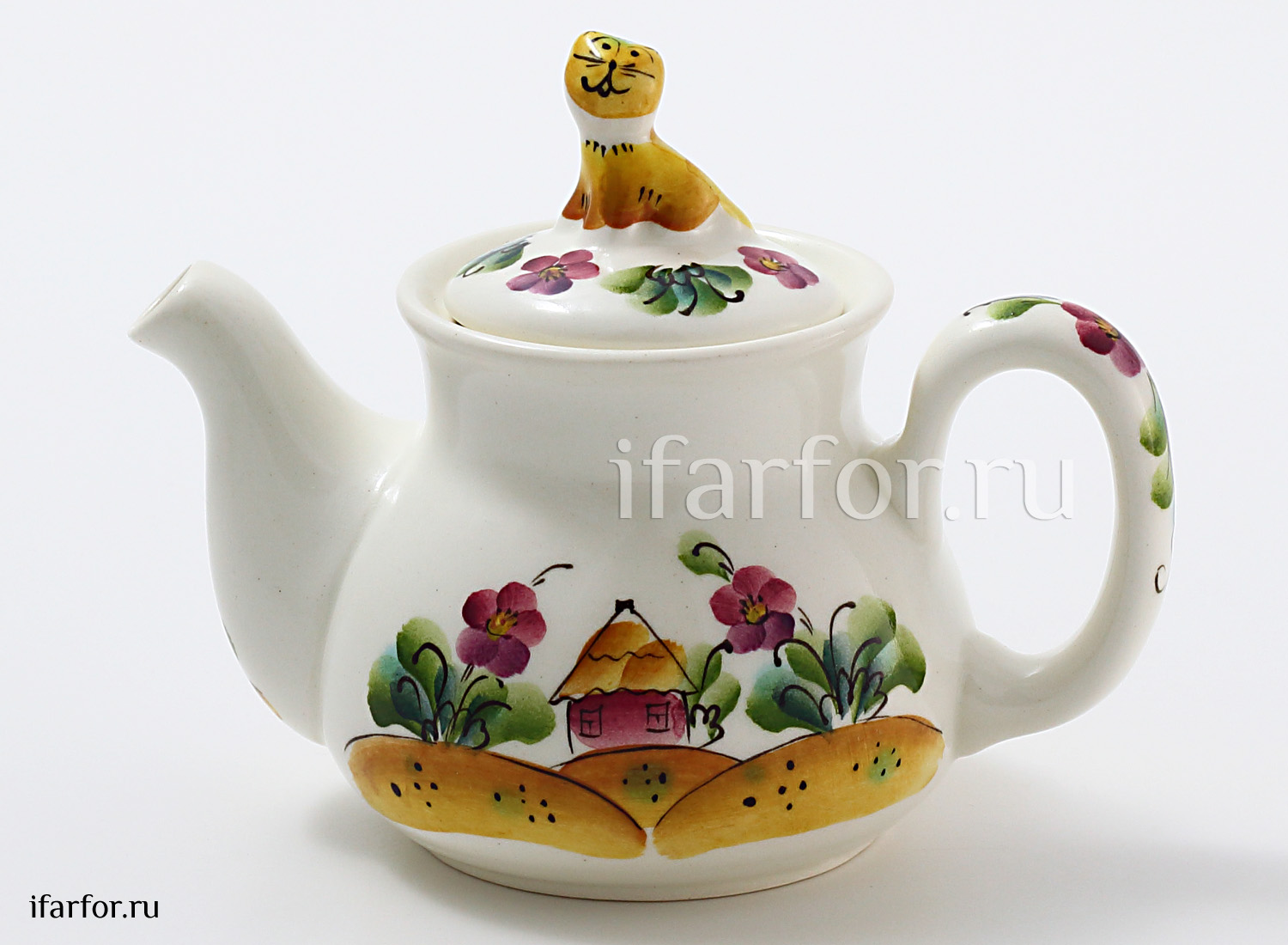 Чайник «Кузя» Керамика. 350 мл.