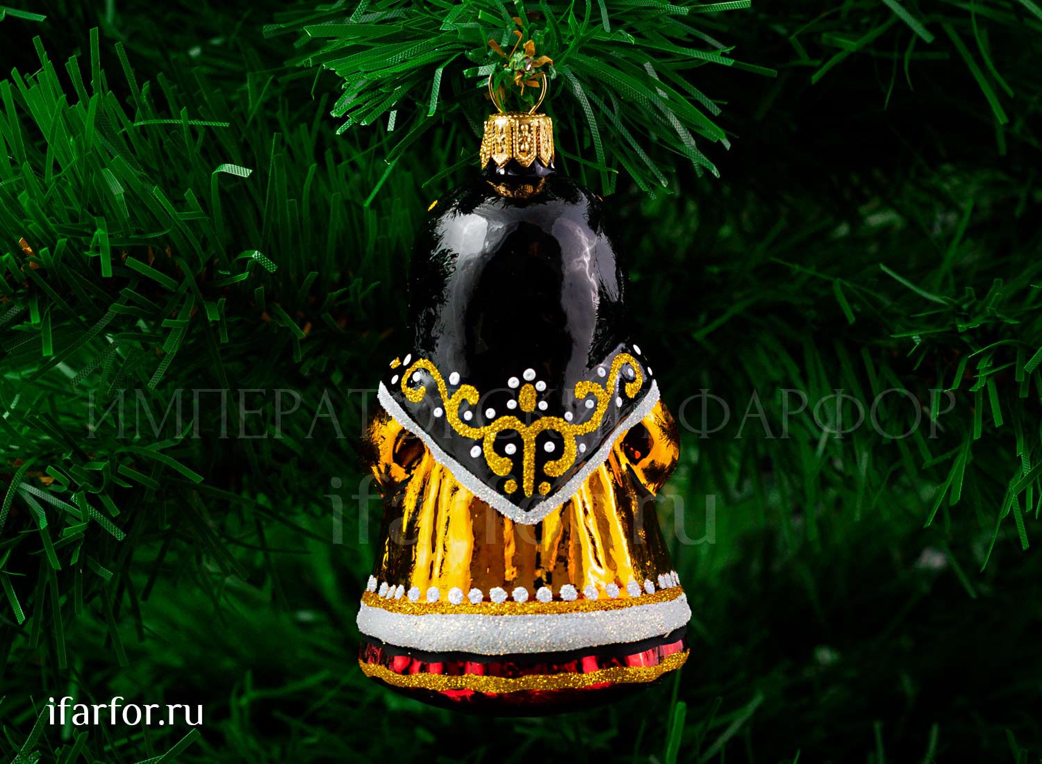 Елочная игрушка «Девочка Зима» Форма: Девочка Зима. Стекло. 95 мм.