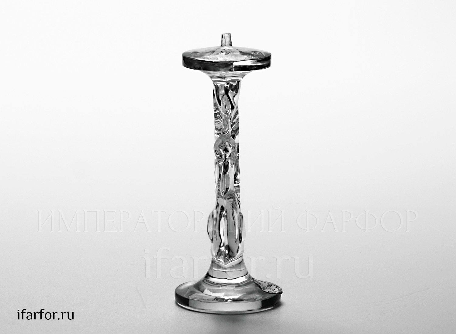Подсвечник «Петушок» Форма: Подсвечник. Хрусталь. 50 x 125 мм.