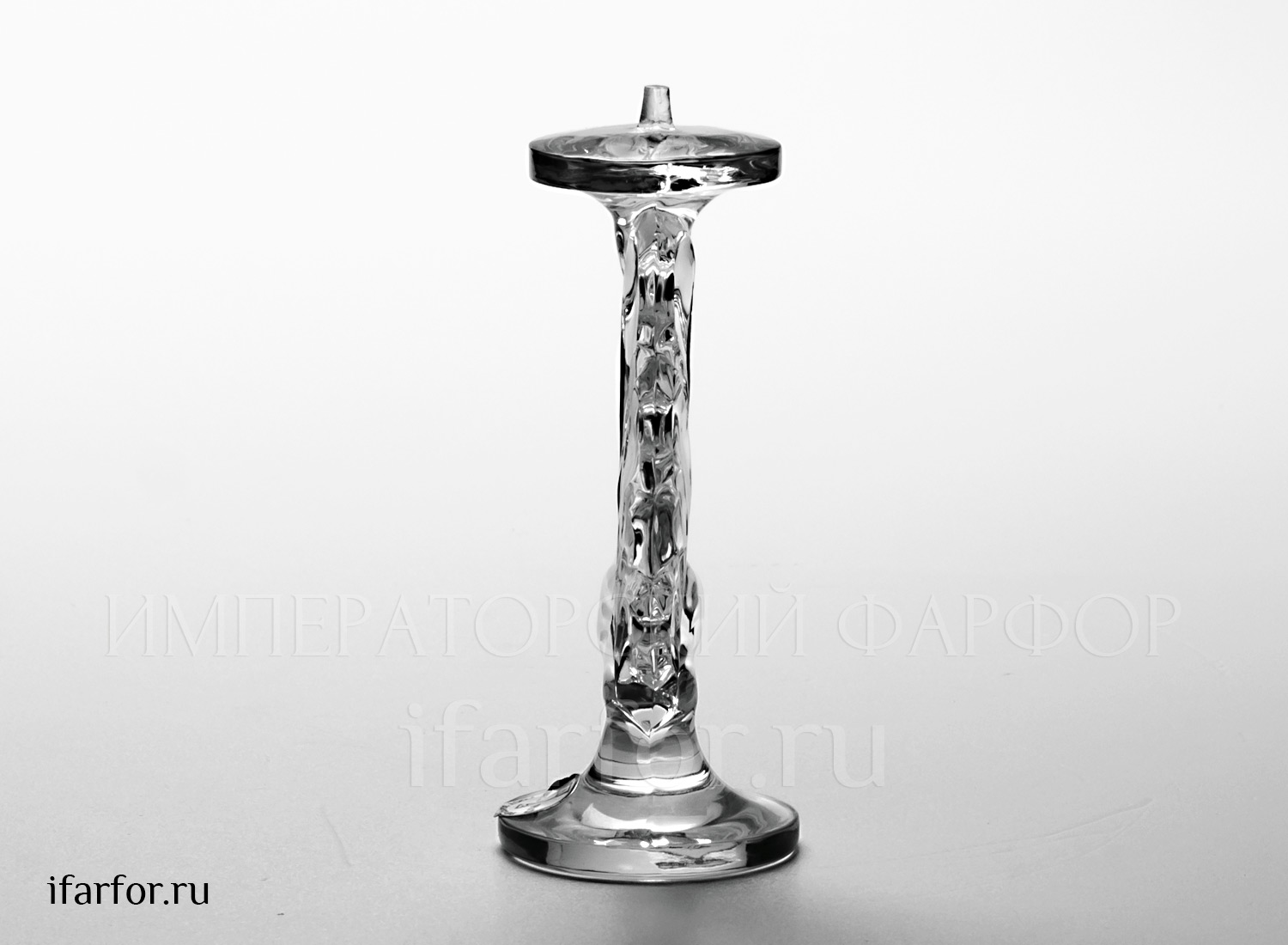 Подсвечник «Петушок» Форма: Подсвечник. Хрусталь. 50 x 125 мм.