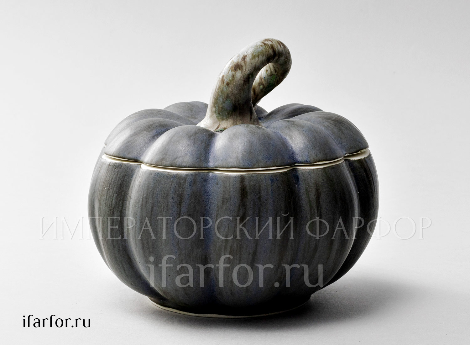 Шкатулка «Тыква большая» Форма: Тыква большая. Фарфор. 170 x 145 мм.