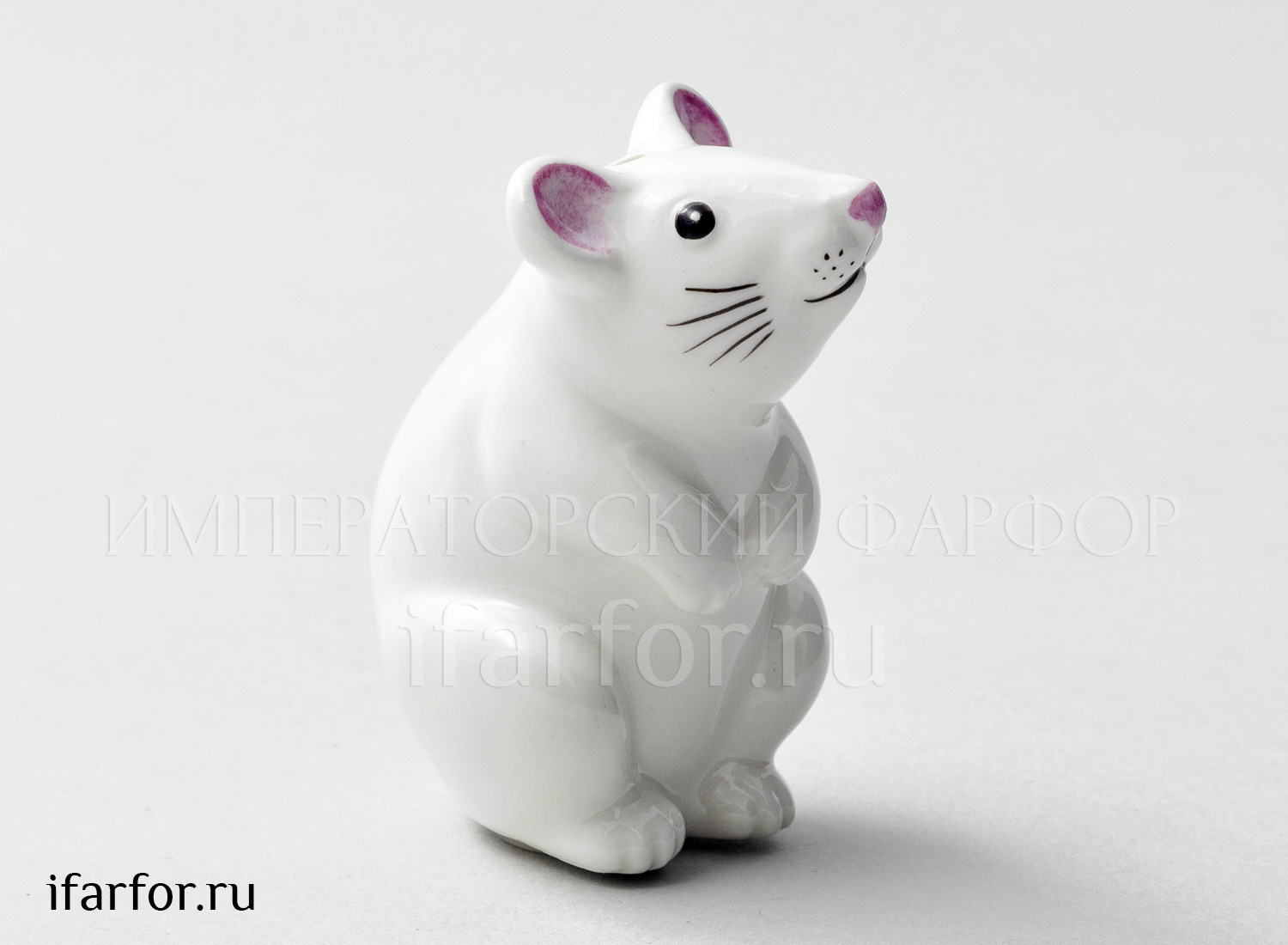 Солонка «Мышка» Форма: Мышка. Фарфор. 31 x 66 мм.