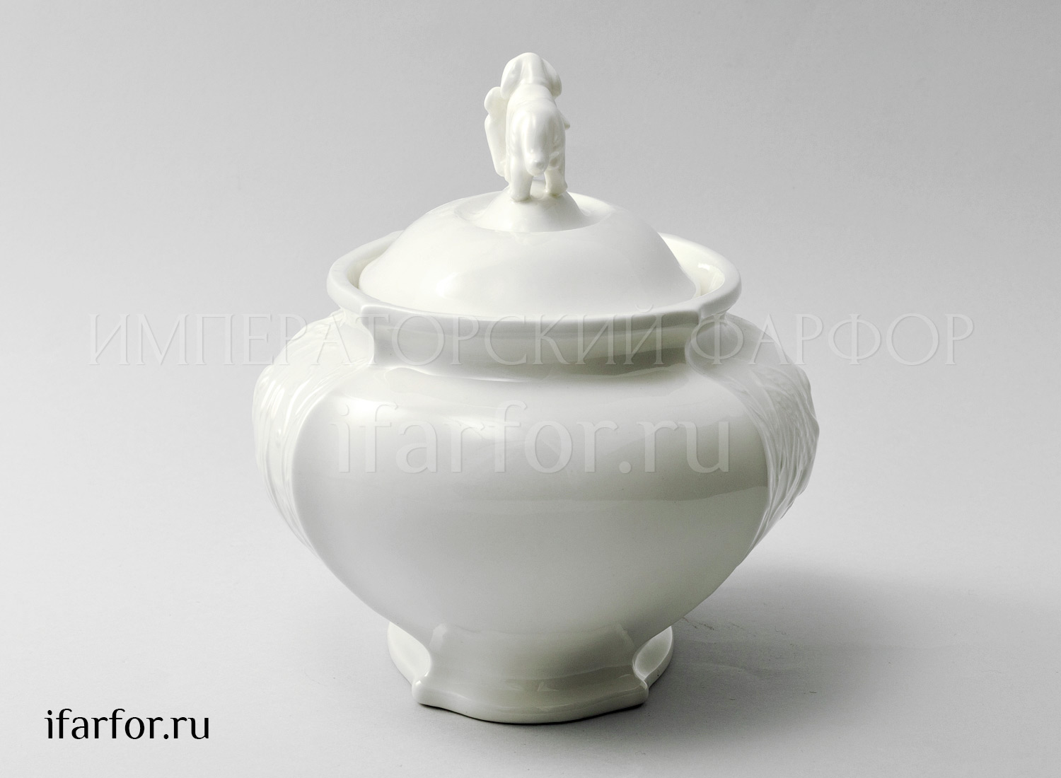 Пряничница «Рельеф Охотничий Ivory» Фарфор