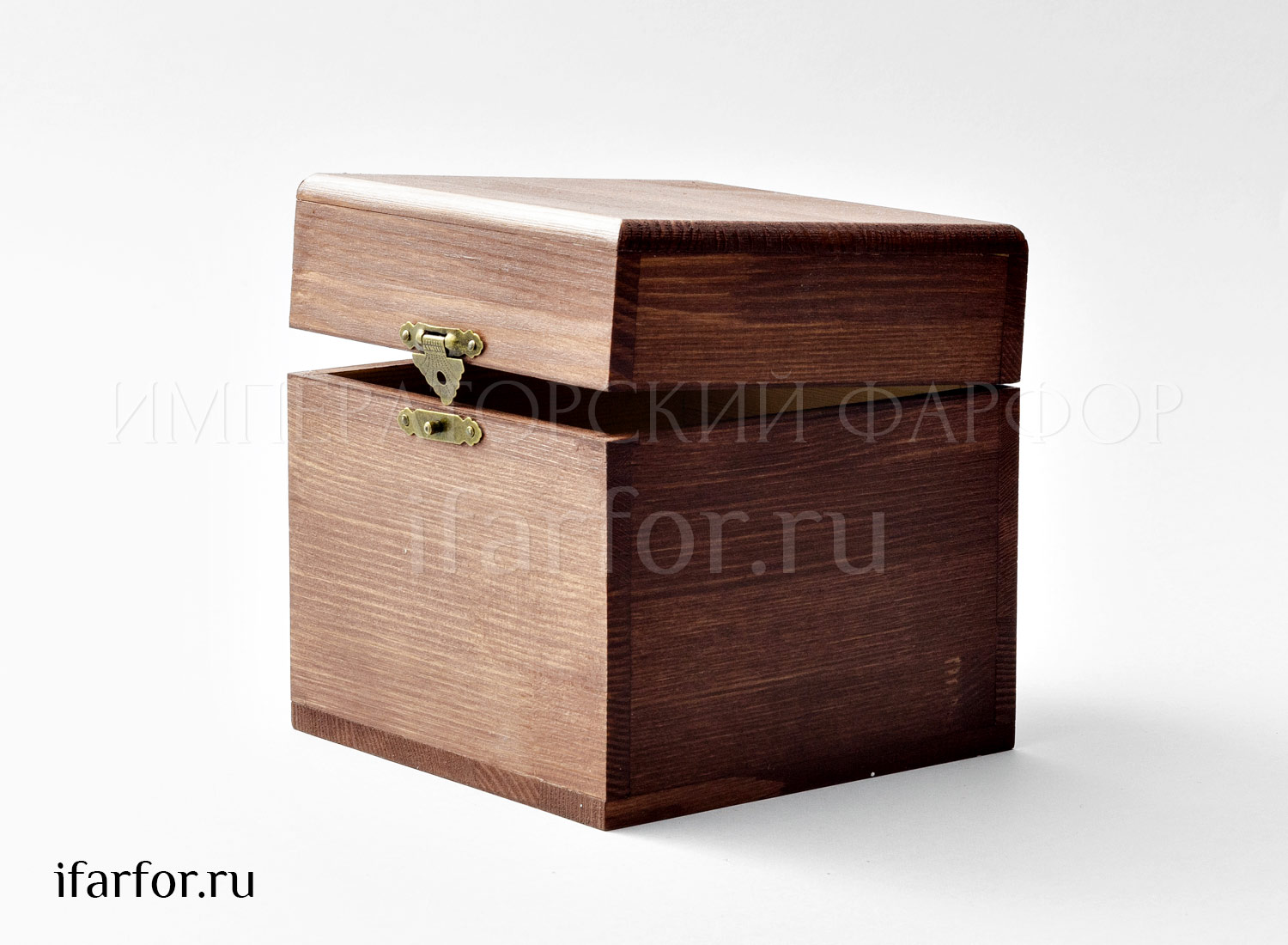 Шкатулка подарочная «Шкатулка подарочная. Светлый палисандр» Форма: Шкатулка. Дерево. Масло. 140 x 140 x 140 мм.