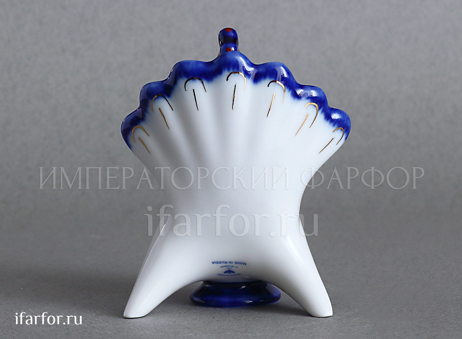 Солонка «Индюшонок» Форма: Индюшонок. Твердый фарфор. 95 мм.