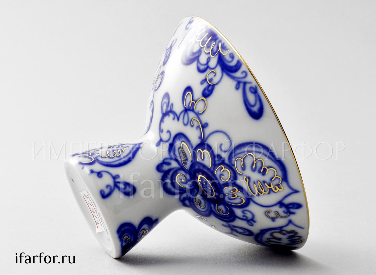 Ваза для мороженого «Поющий сад» Форма: Молодежная. Твердый фарфор