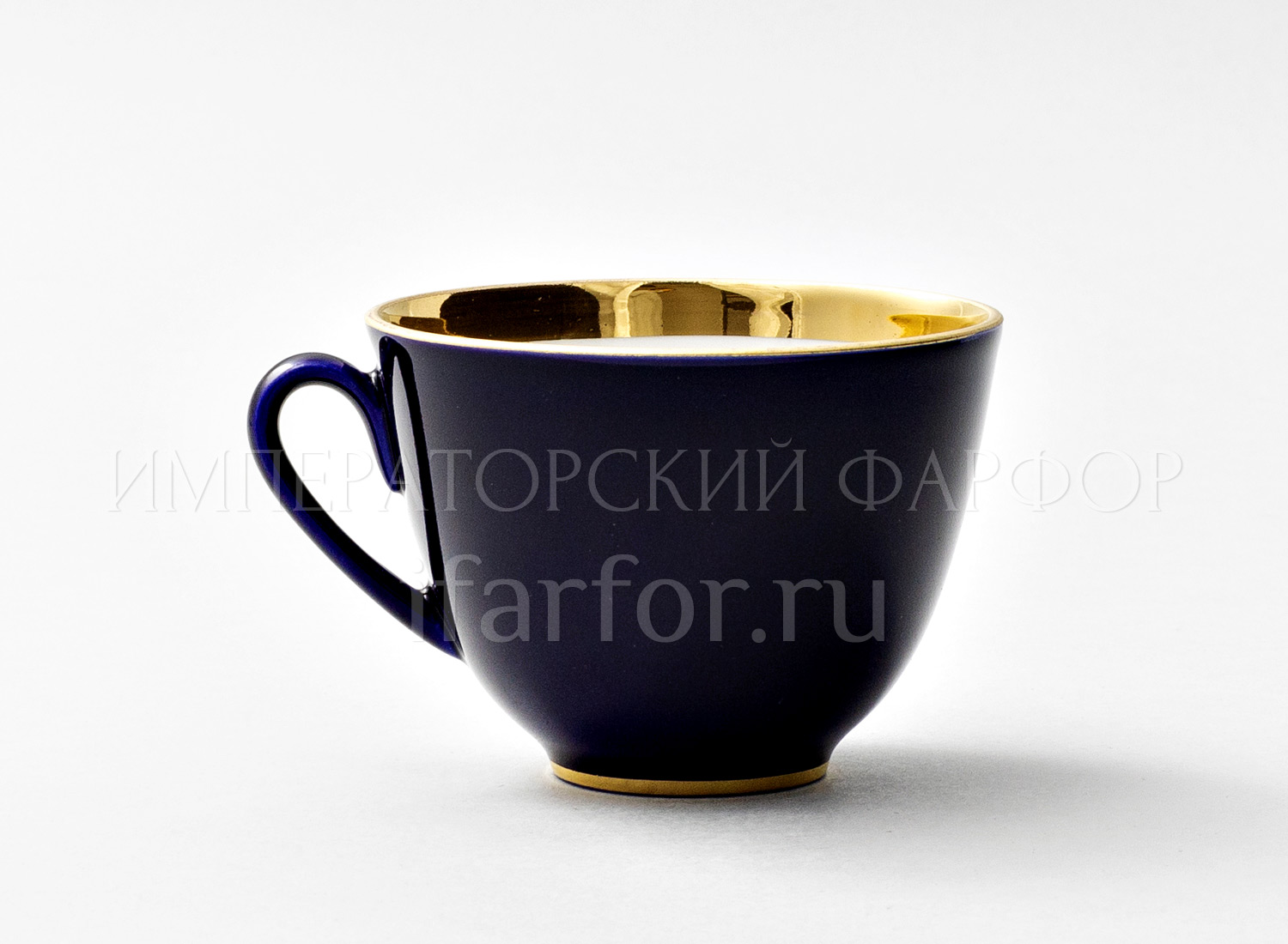 Чашка чайная «Ночь» Форма: Весенняя. Твердый фарфор. 250 мл.
