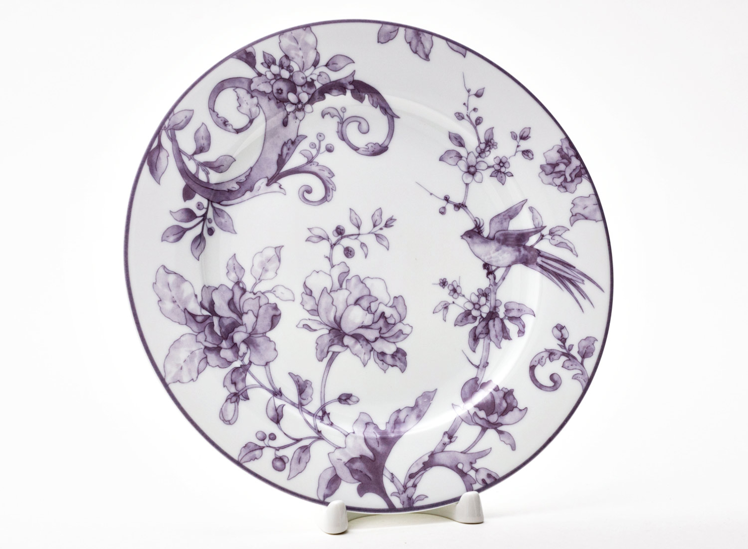 Тарелка мелкая «Monplaisir Violet Монплезир фиолетовый» Твердый фарфор. 215 мм.