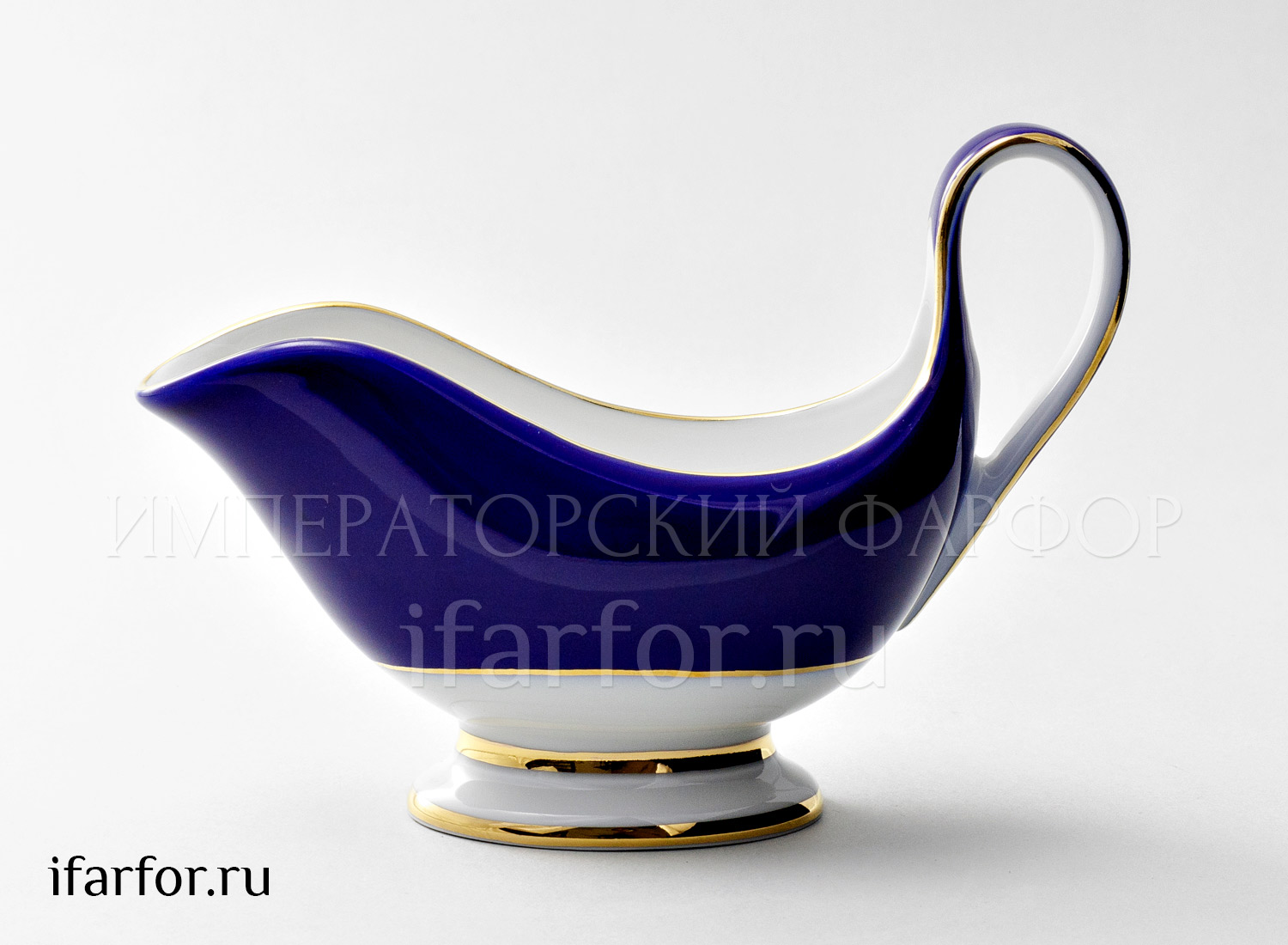 Соусник «Классика Петербурга» Форма: Александрия. Твердый фарфор