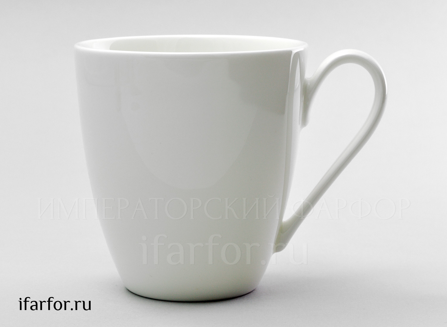 Бокал «Только культура-2» Форма: Вариации. Толстостенный костяной фарфор. 450 мл.