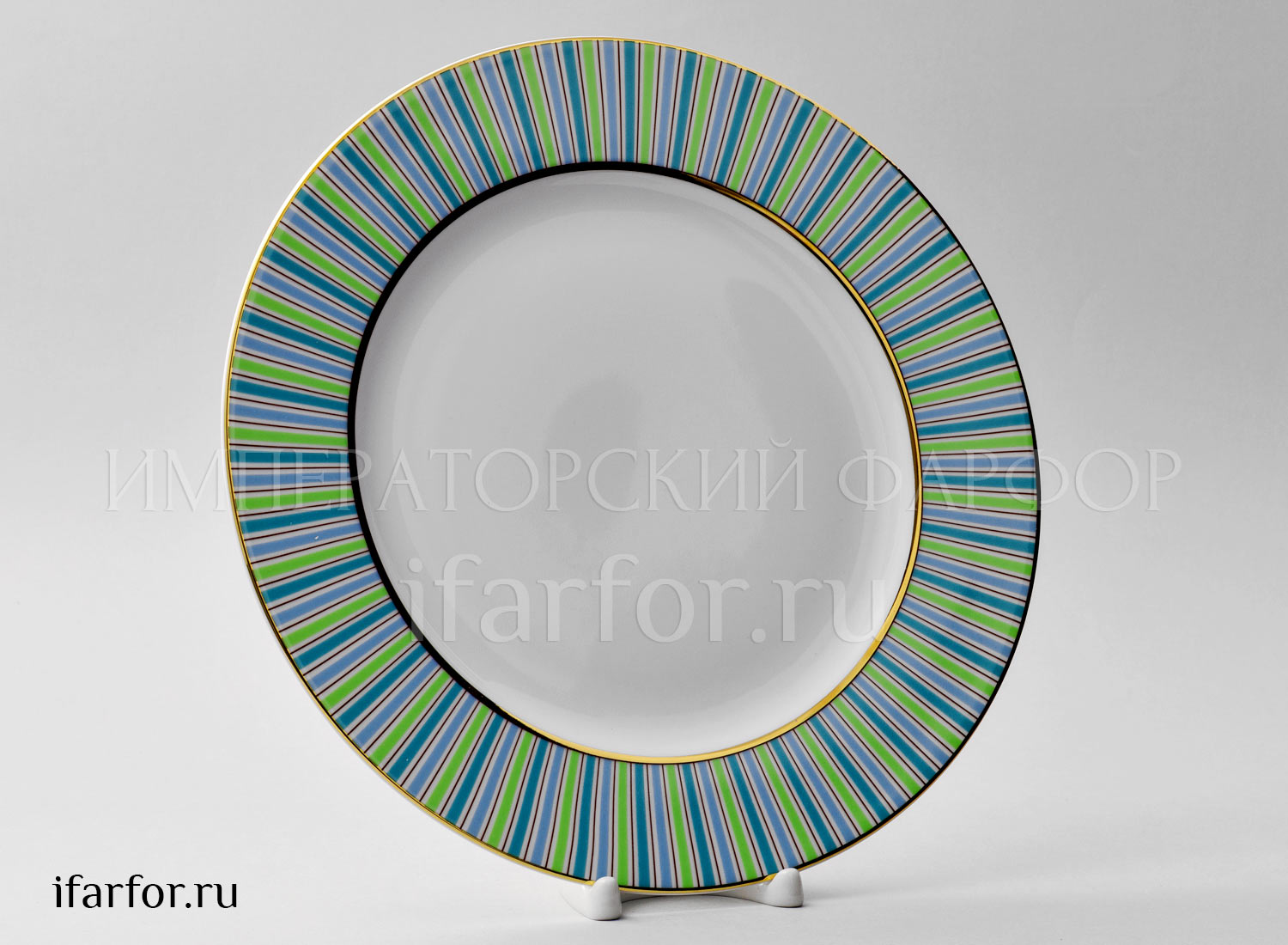Тарелка мелкая «Дублин» Твердый фарфор. 270 мм.