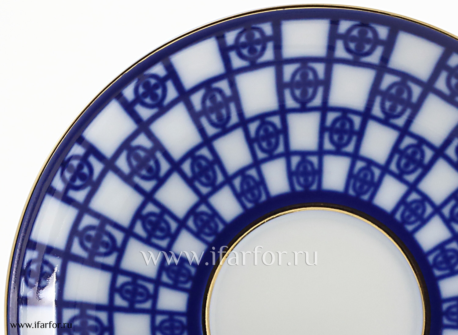 Чашка с блюдцем чайная «Львиный мостик» 1/2