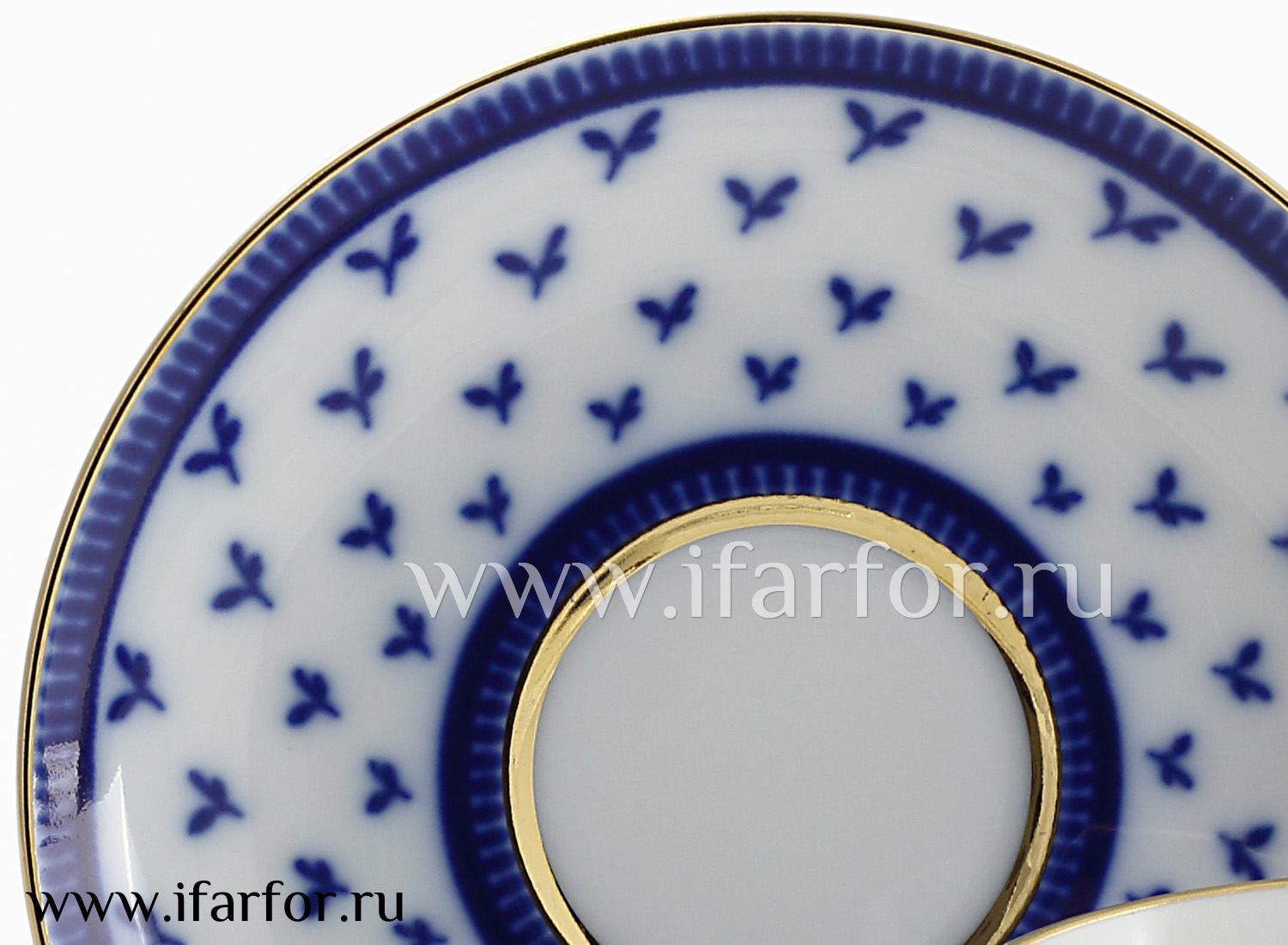 Чашка с блюдцем чайная «Первый Садовый мост» 1/2