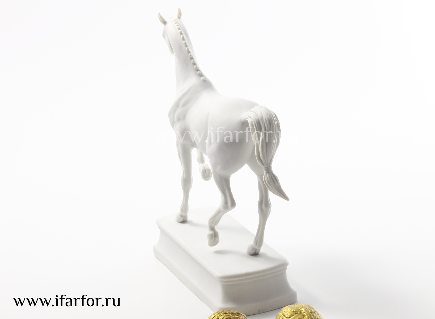 Подарочный набор «Белый» Форма: Липицциан. Твердый фарфор. 192 мм.