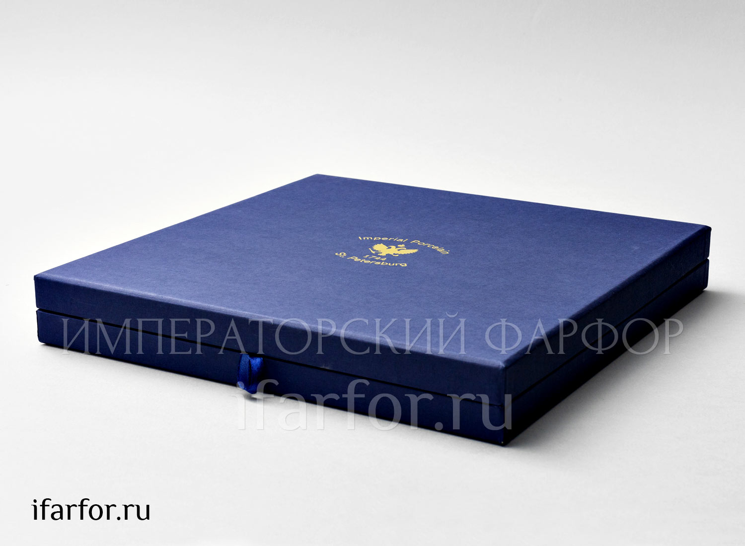 Декоративная тарелка в подарочной коробке «Готическая 2» Твердый фарфор. 270 мм.