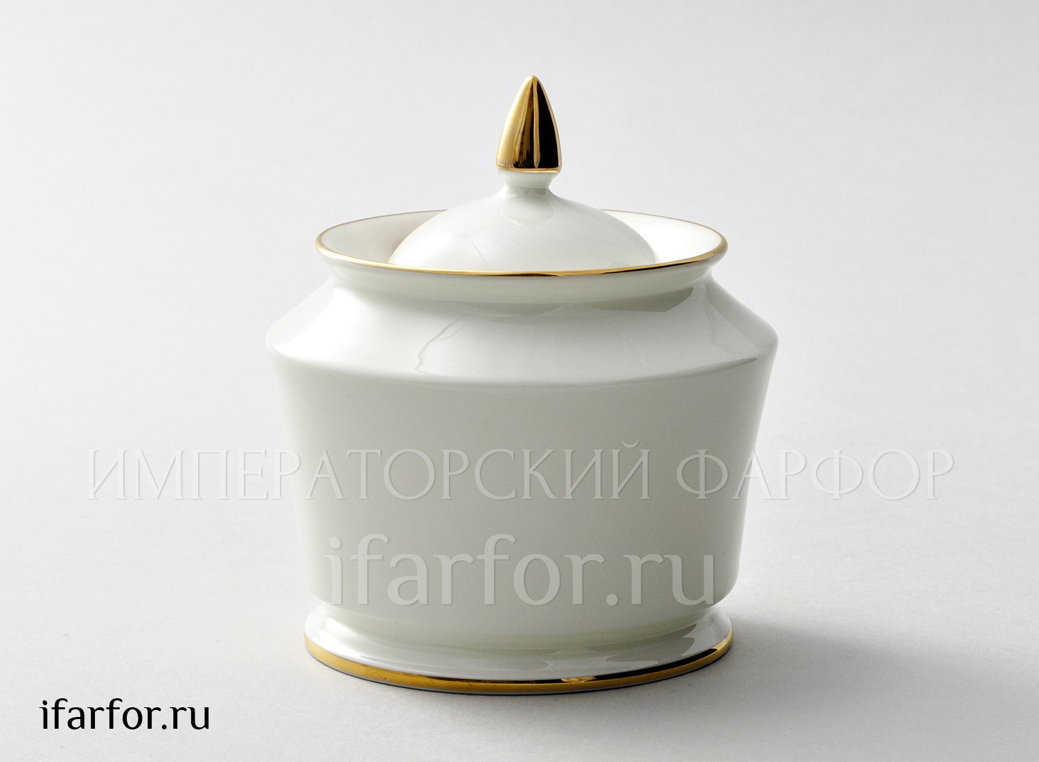 Сахарница «Четыре сезона любви» Форма: Юлия. Тонкостенный костяной фарфор. 310 мл.