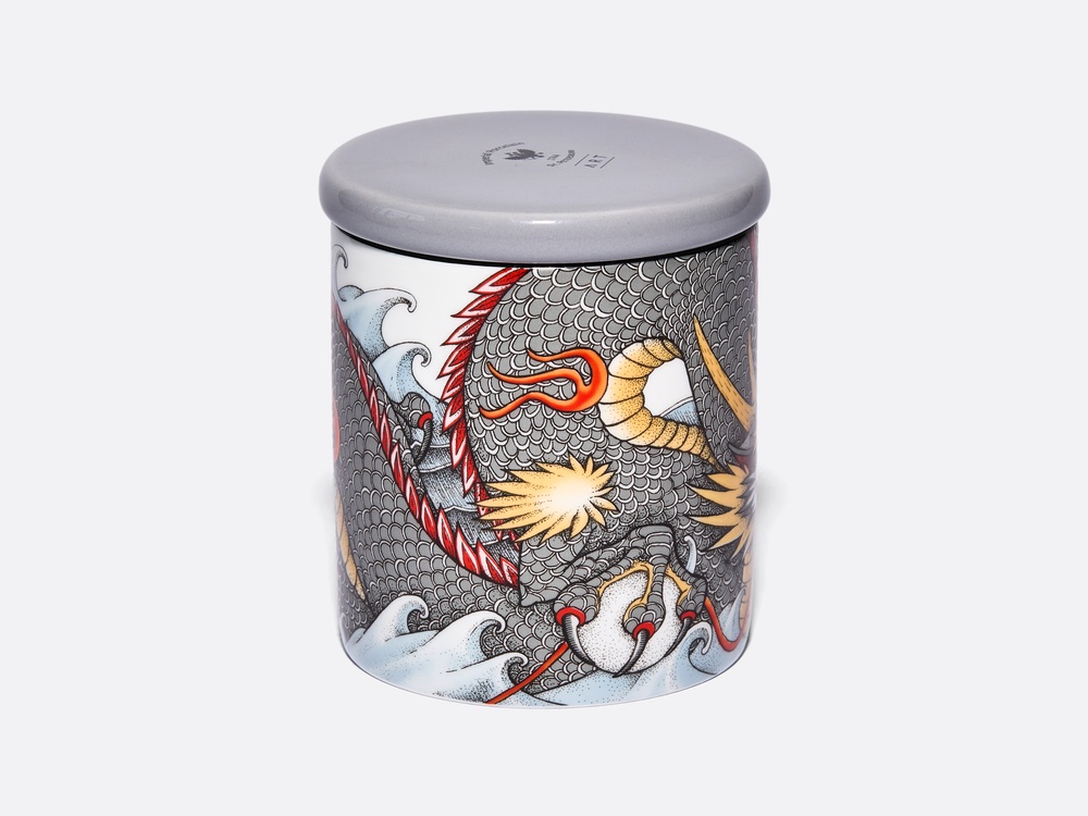 Подарочный набор «Tattoo Dragon (Татуировка Дракон) аромат Загадочный лес» Толстостенный костяной фарфор