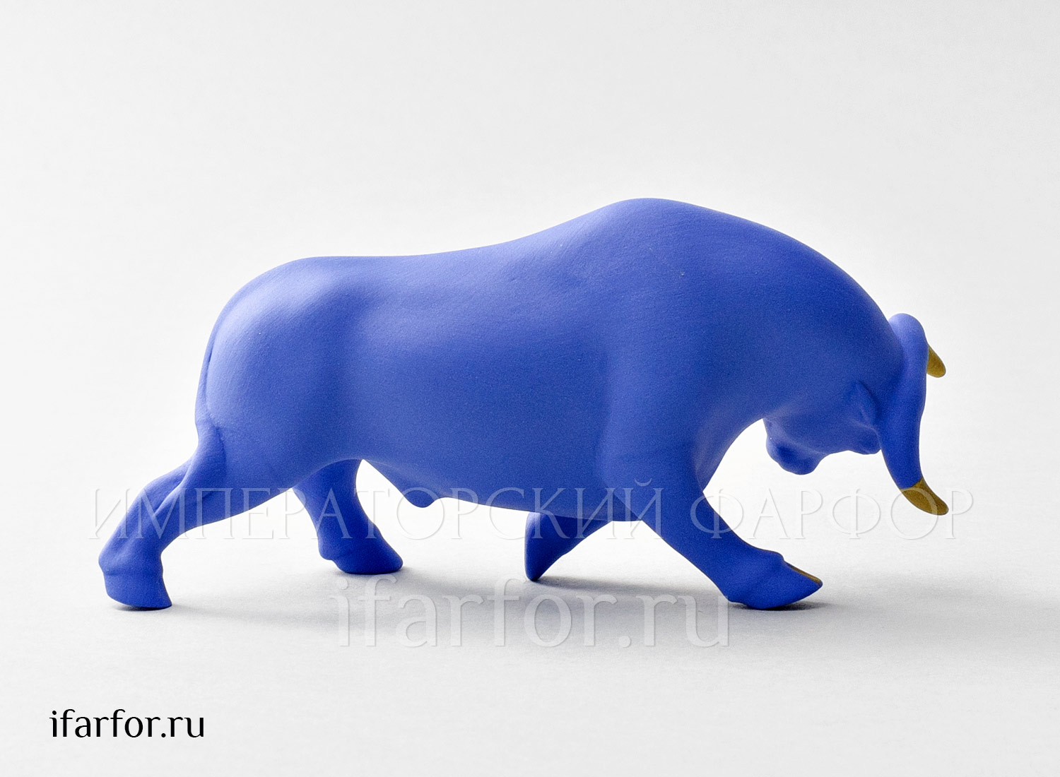 Скульптура «Коррида» Форма: Коррида. Бисквитный фарфор. 136 x 55 x 67 мм.