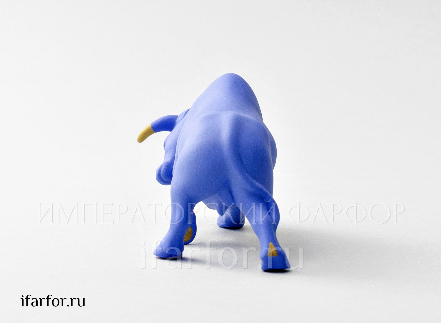 Скульптура «Коррида» Форма: Коррида. Бисквитный фарфор. 136 x 55 x 67 мм.